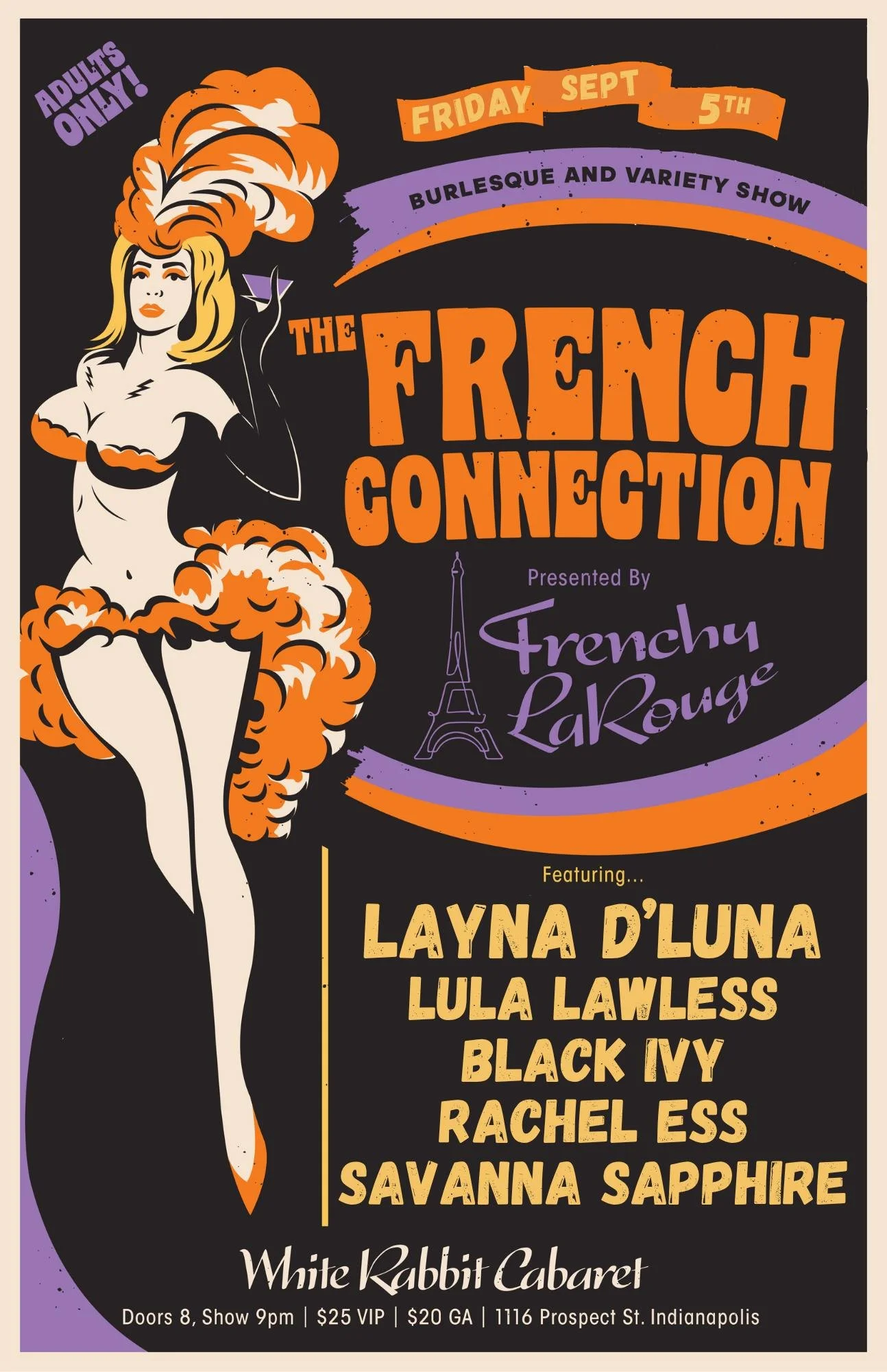 The French Connection (Burlesque & Variety Show) - Sold Out