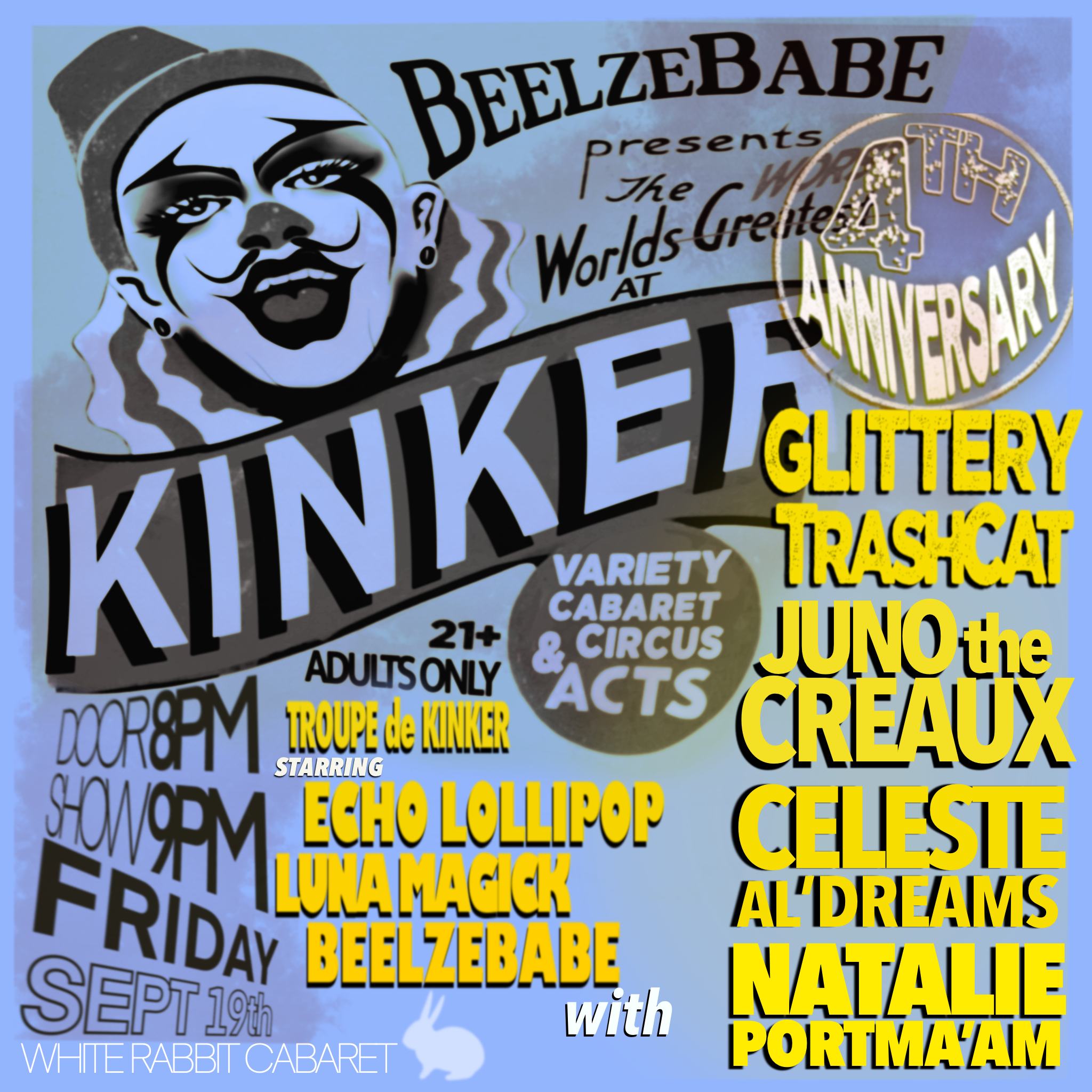 Beelzebabe presents KINKER (4th Anniversary)