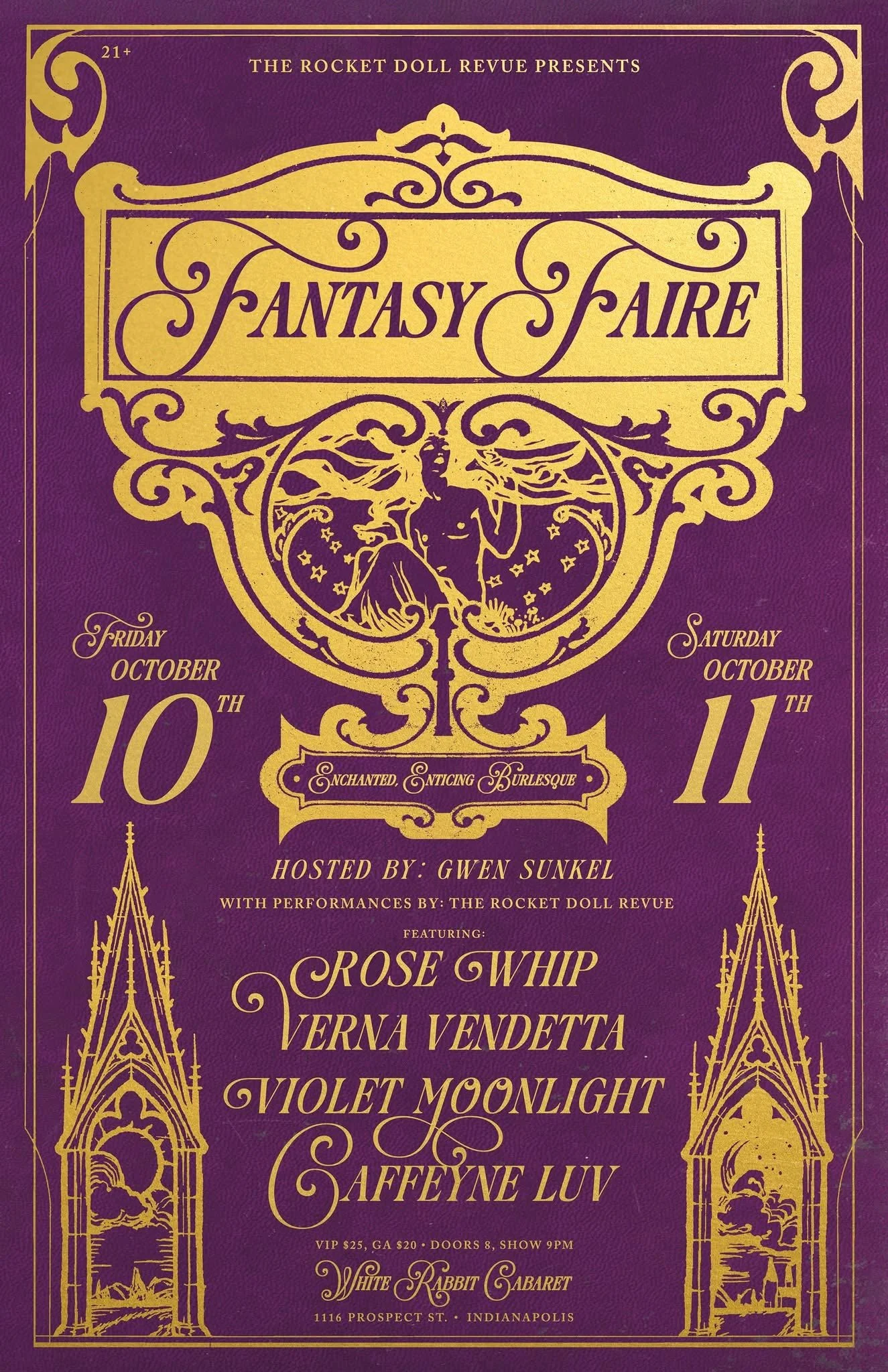 Rocket Doll Revue presents Fantasy Faire (2 nights)  