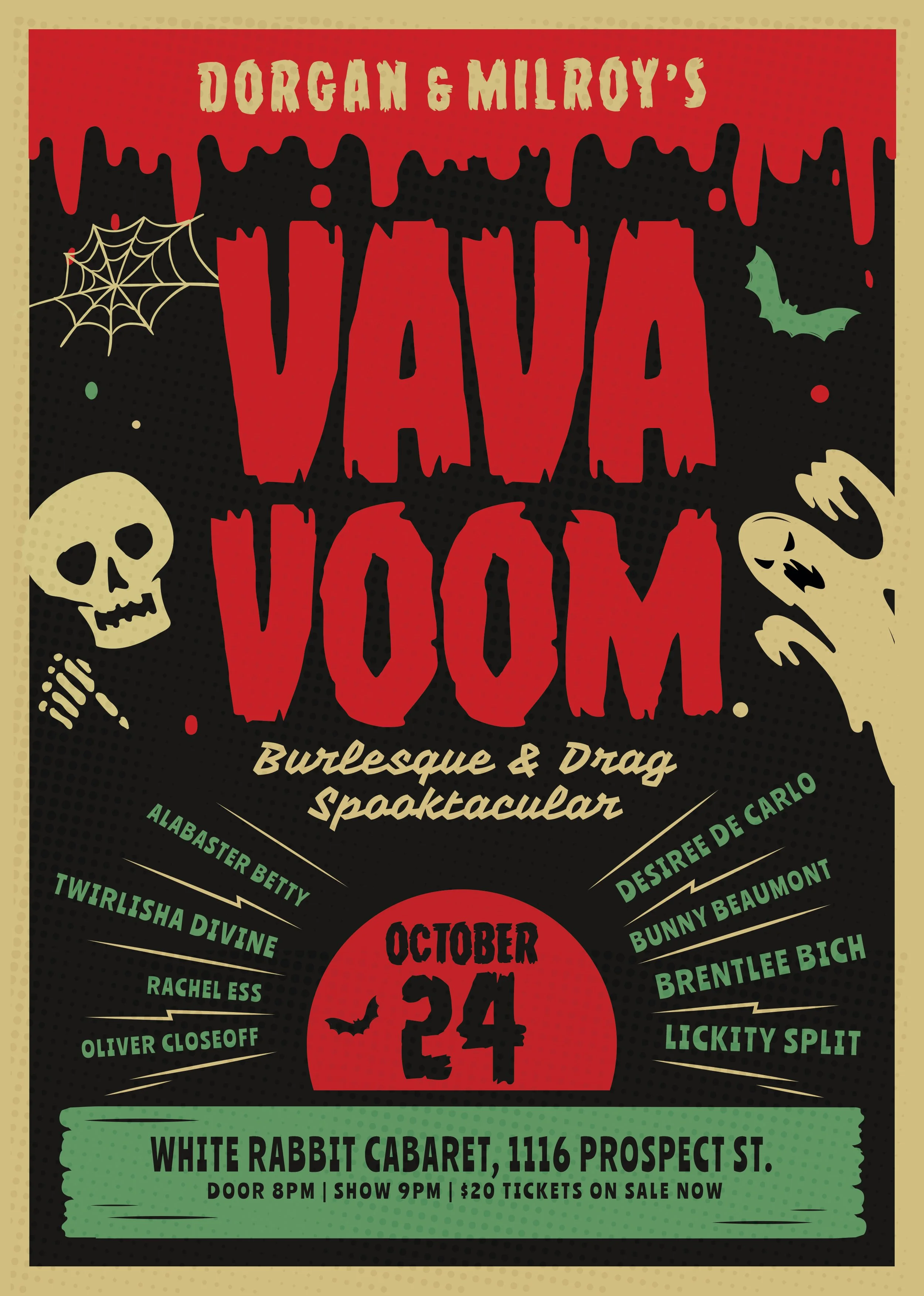 VaVaVoom Burlesque & Drag Spooktacular
