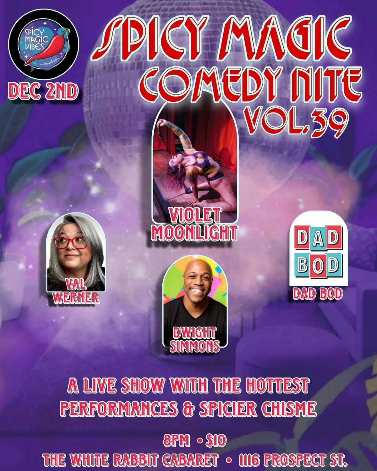 The Spicy Magic Comedy Nite    