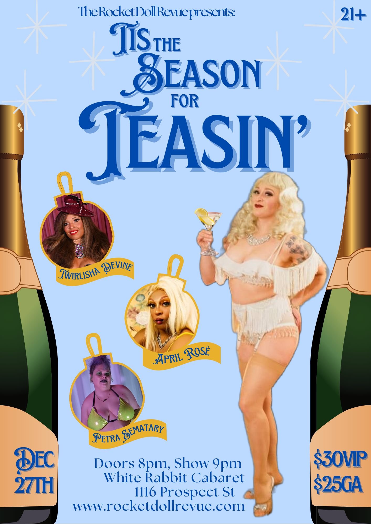 The Rocket Doll Revue presents Tis the Season for Teasin' 