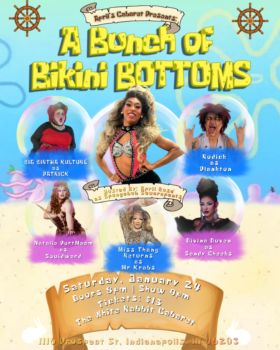 April's Cabaret presents A Bunch of Bikini Bottoms