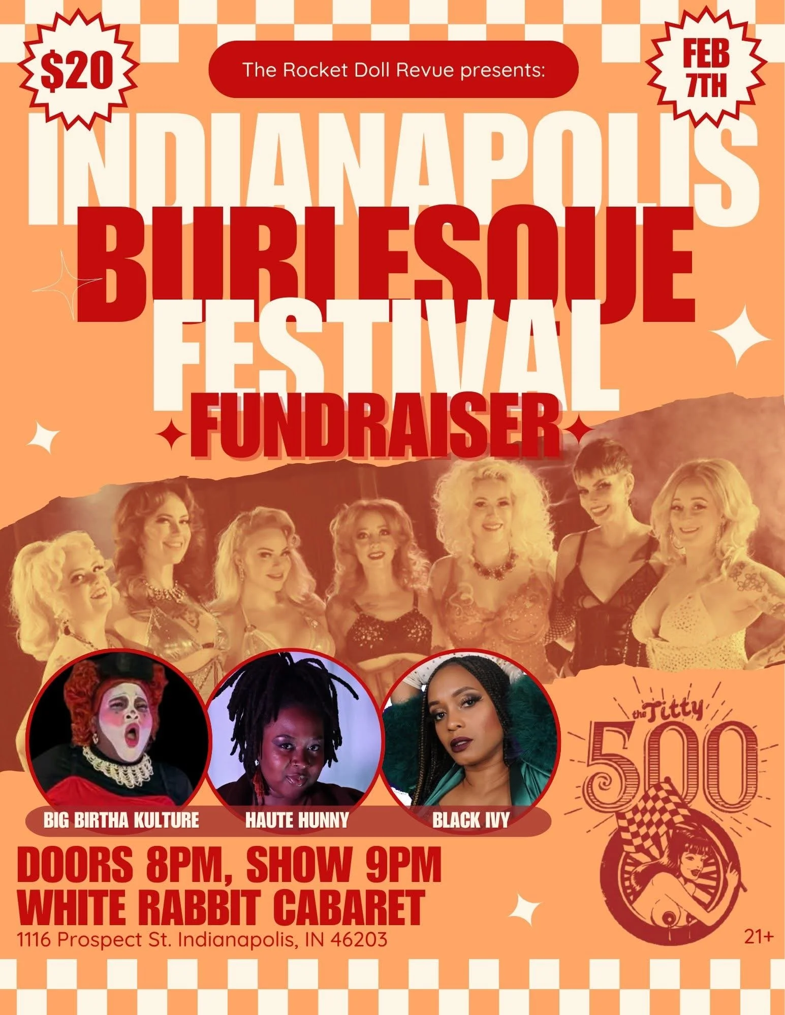 Indy Burlesque Fest Fundraiser!