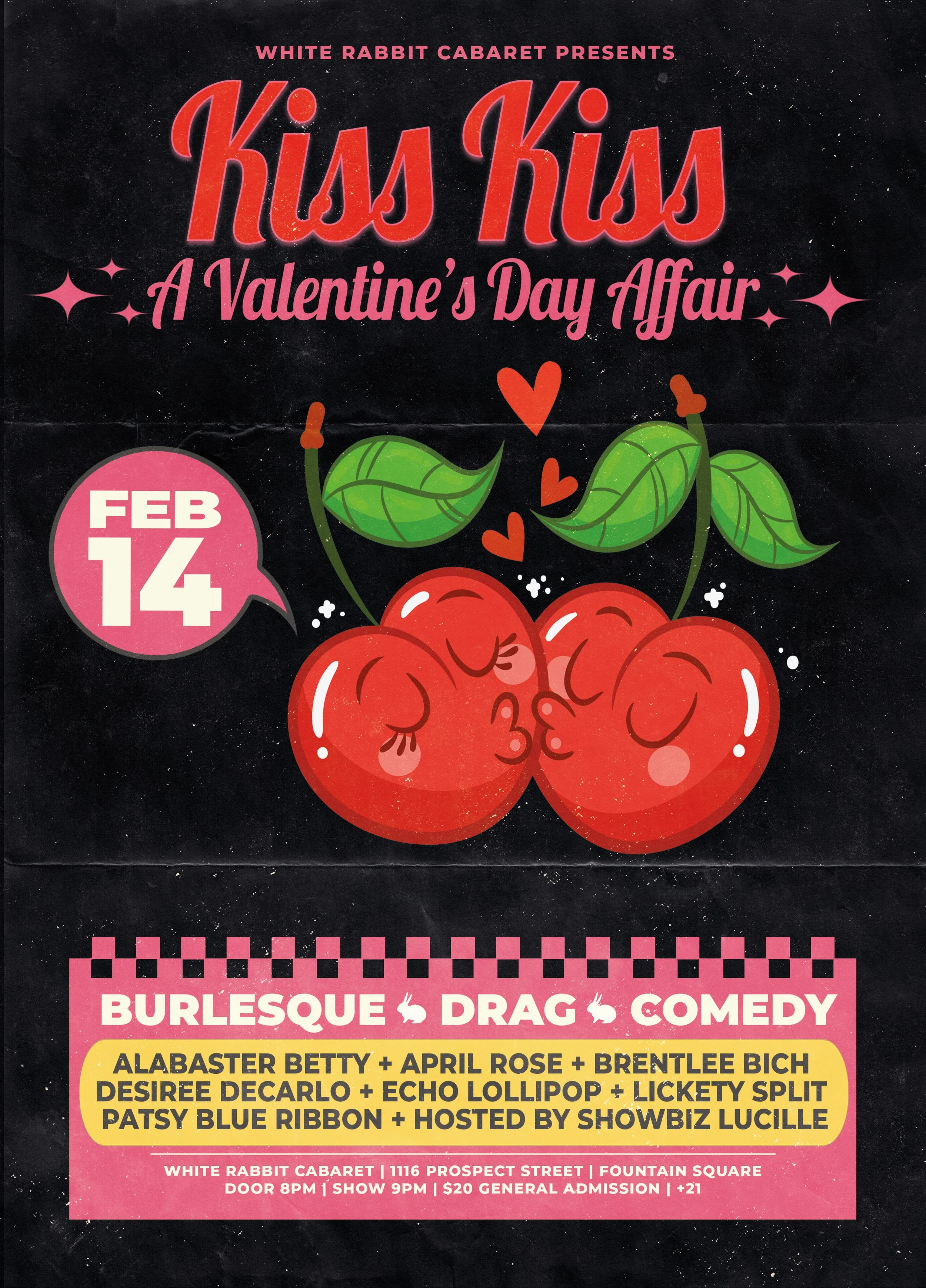 White Rabbit presents KISS KISS: A Valentine's Day Affair