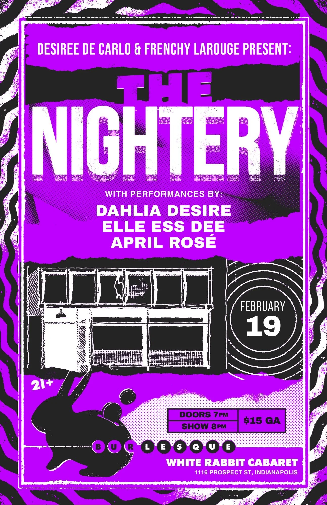 The Nightery presented by Desiree De Carlo & Frenchy LaRouge