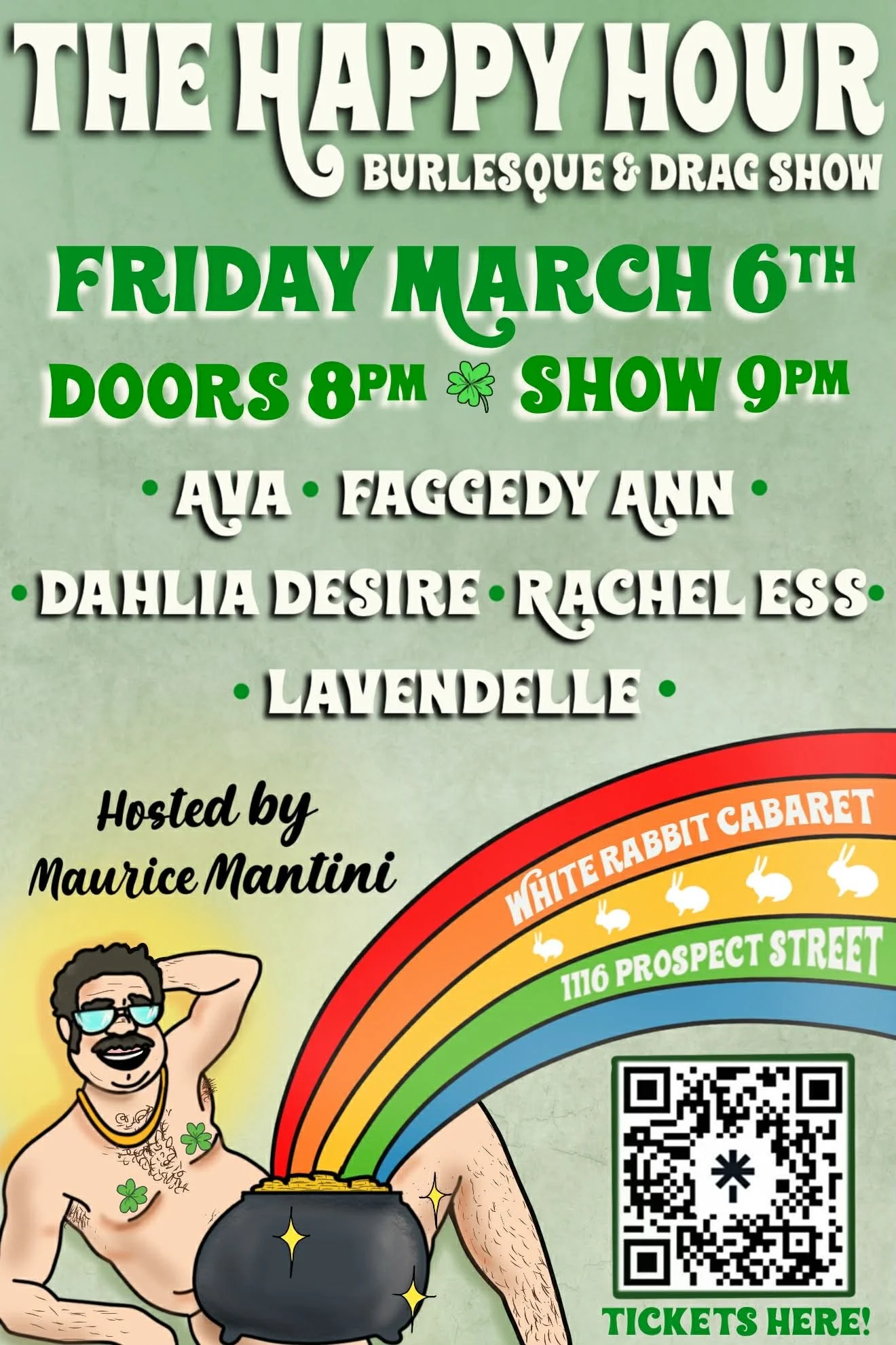 Maurice Mantini's Happy Hour Show - An Evening of Drag and Burlesque   