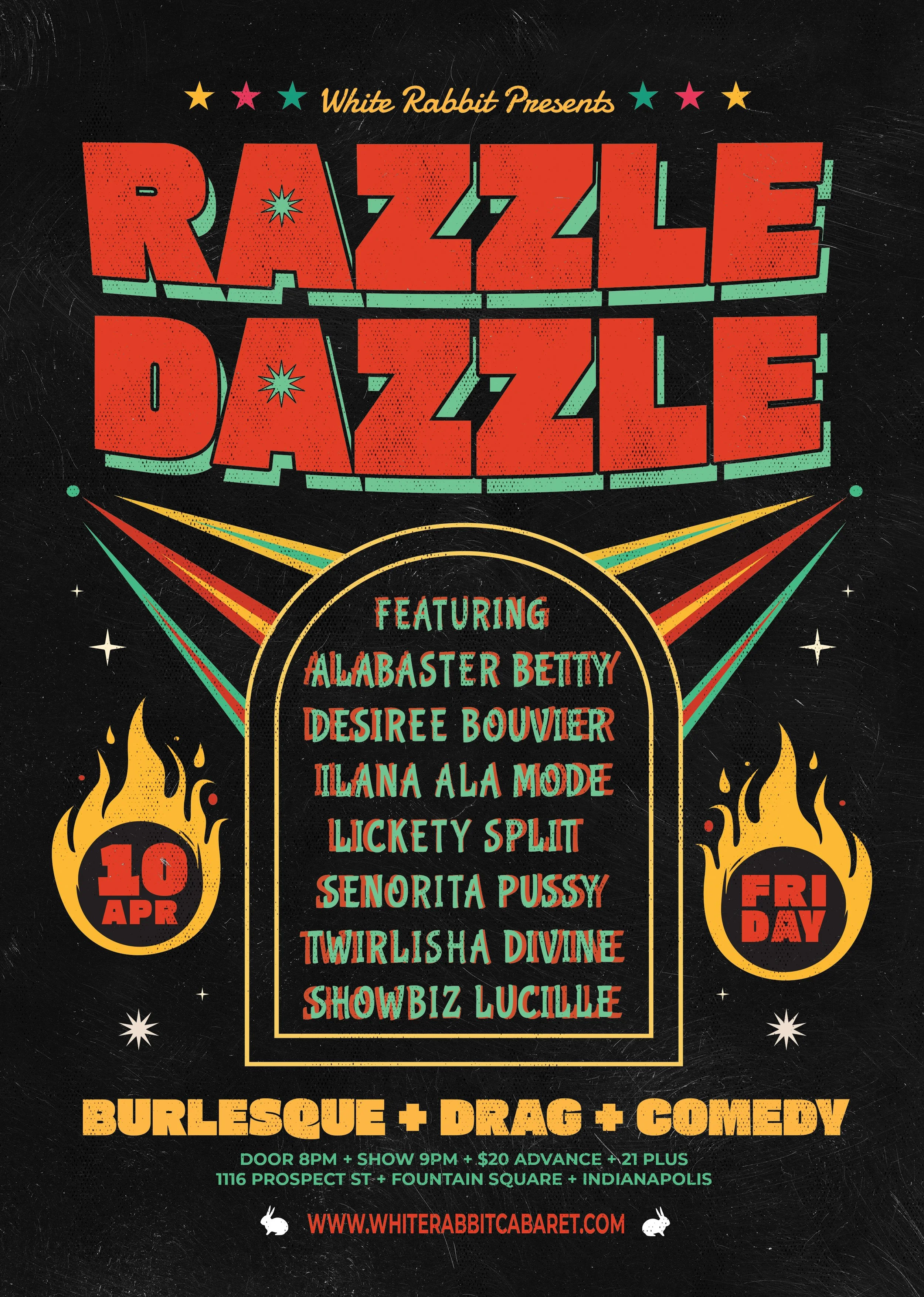 White Rabbit presents RAZZLE DAZZLE ~ A Burlesque &amp; Drag Affair
