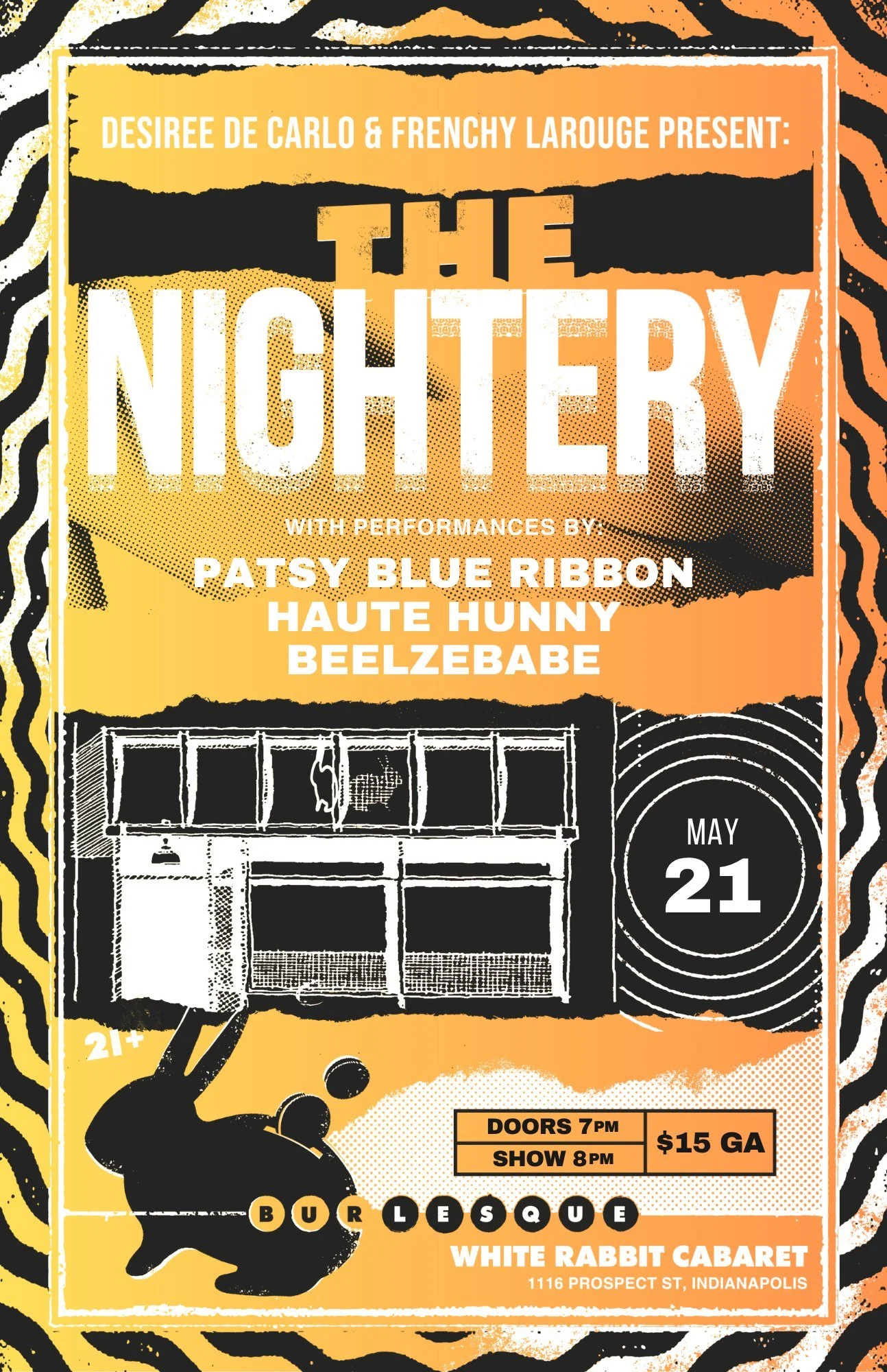 The Nightery presented by Desiree De Carlo &amp; Frenchy LaRouge 