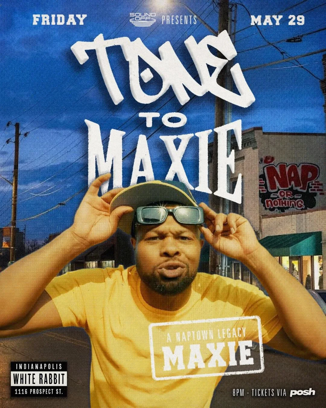 SoundOff Presents Tone to Maxie: A Naptown Legacy
