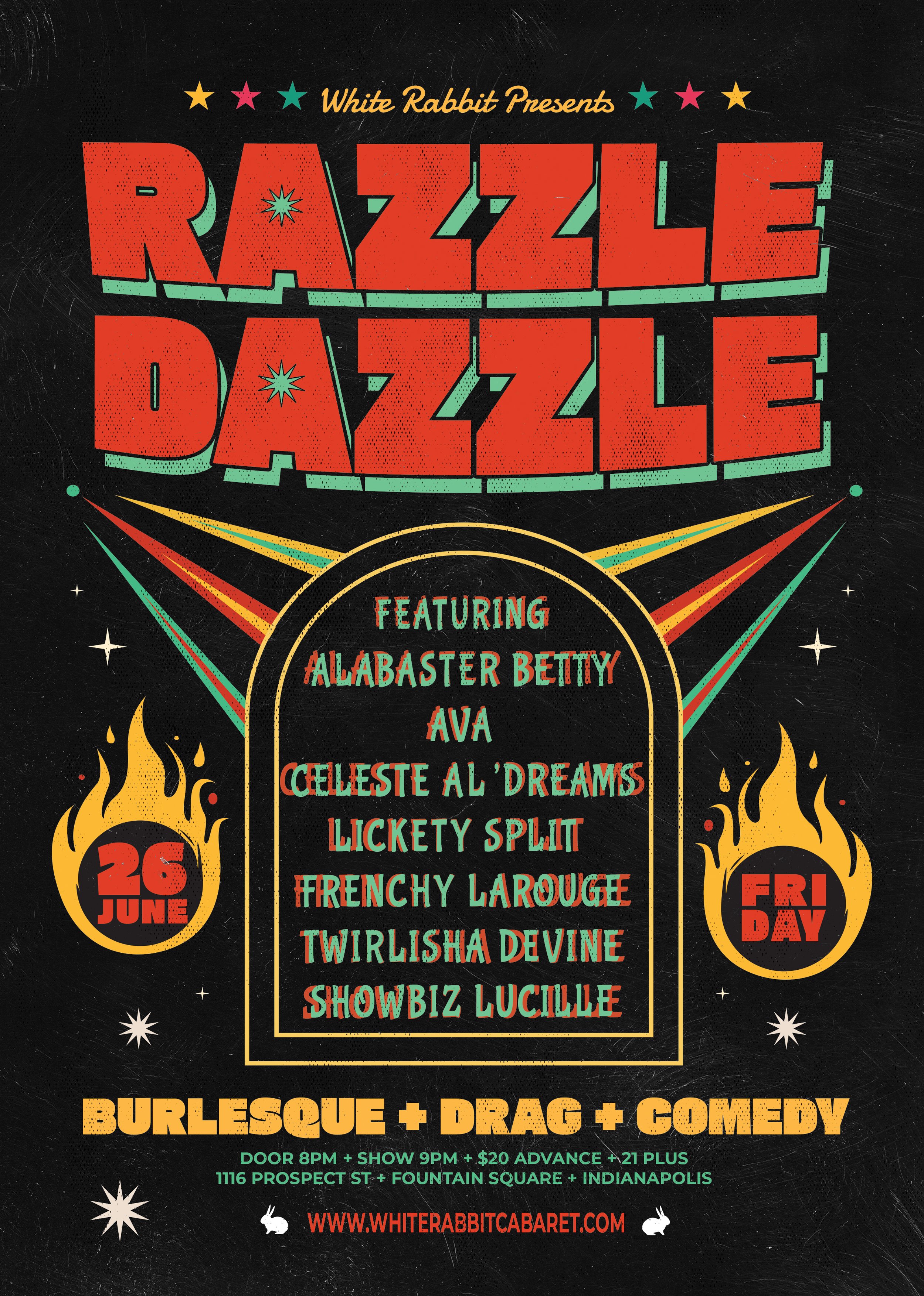 White Rabbit presents RAZZLE DAZZLE ~ A Burlesque &amp; Drag Affair 