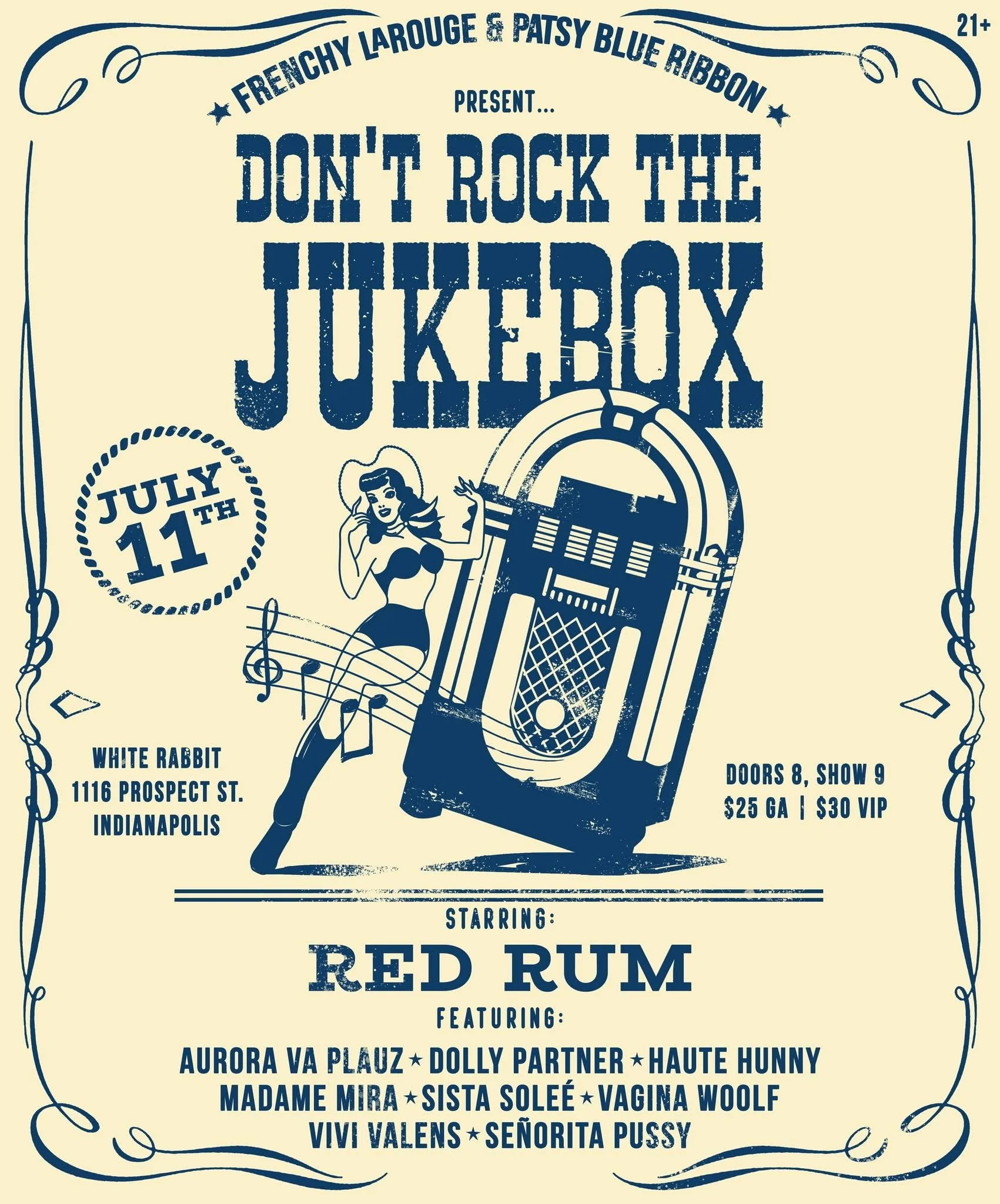 Patsy Blue Ribbon &amp; Frenchy LaRouge present Don't Rock the Jukebox 