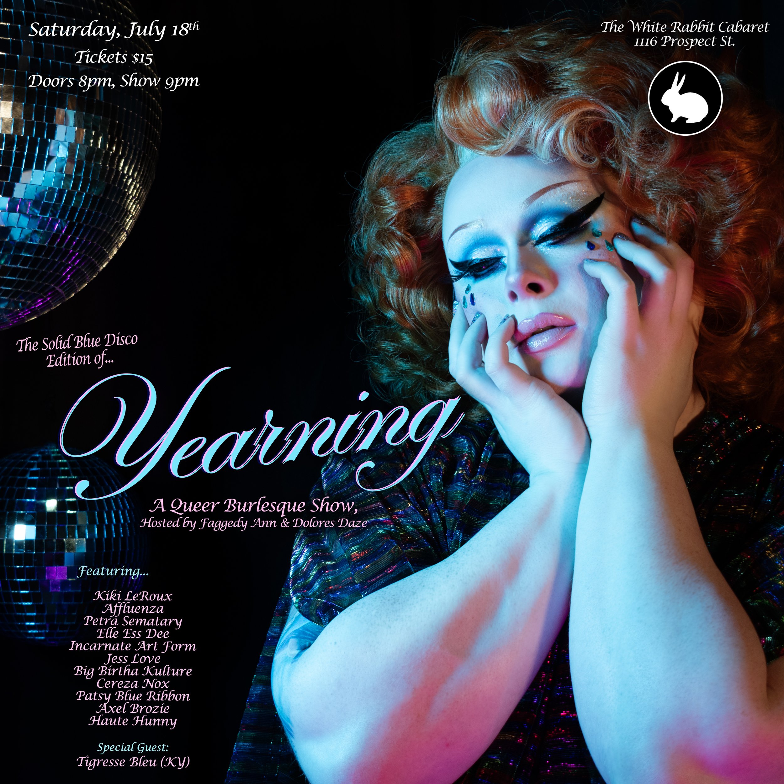 Yearning: The Solid Blue Disco Edition (A Queer Burlesque Show)