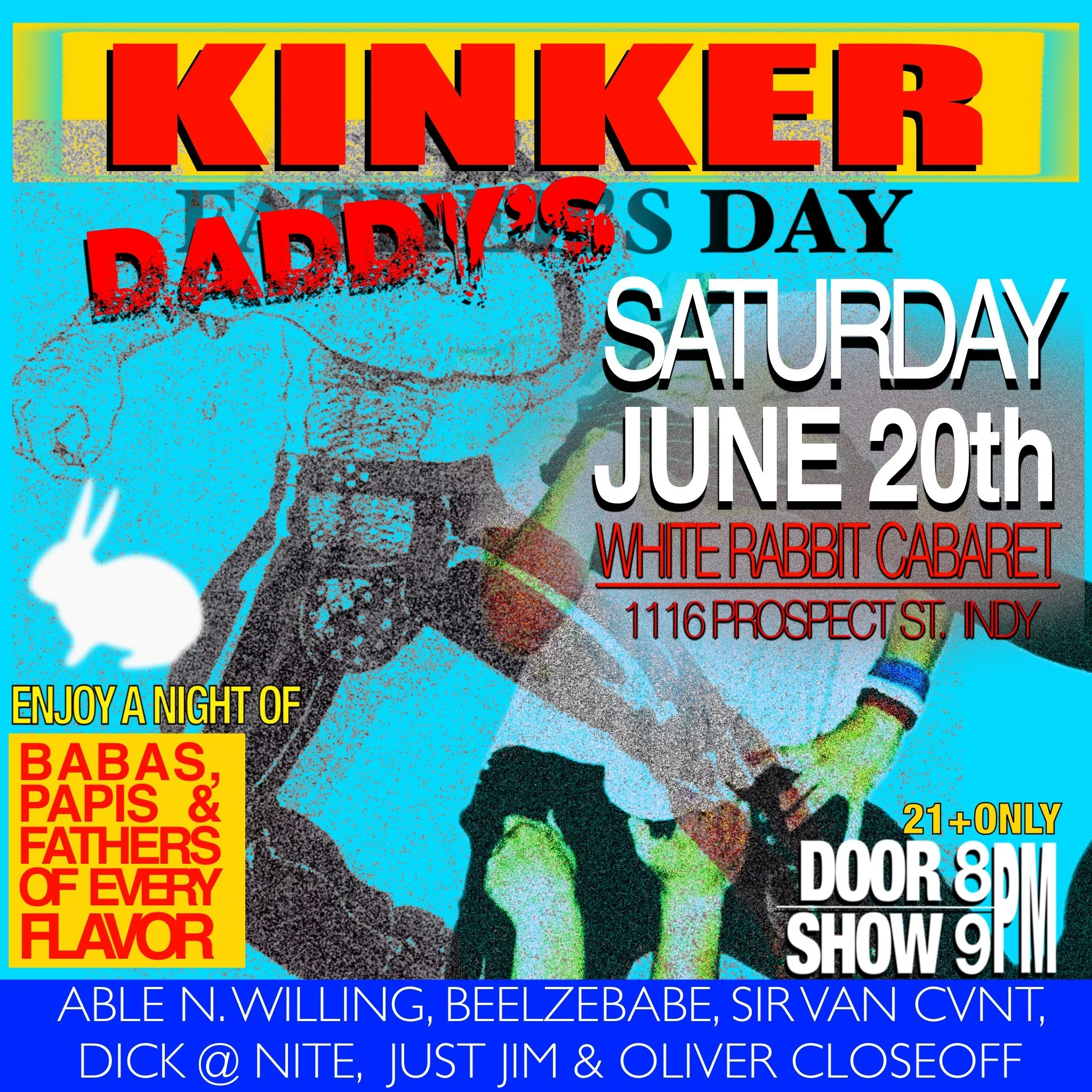 Beelzebabe presents KINKER Freakshow Cabaret  - Daddy's Day