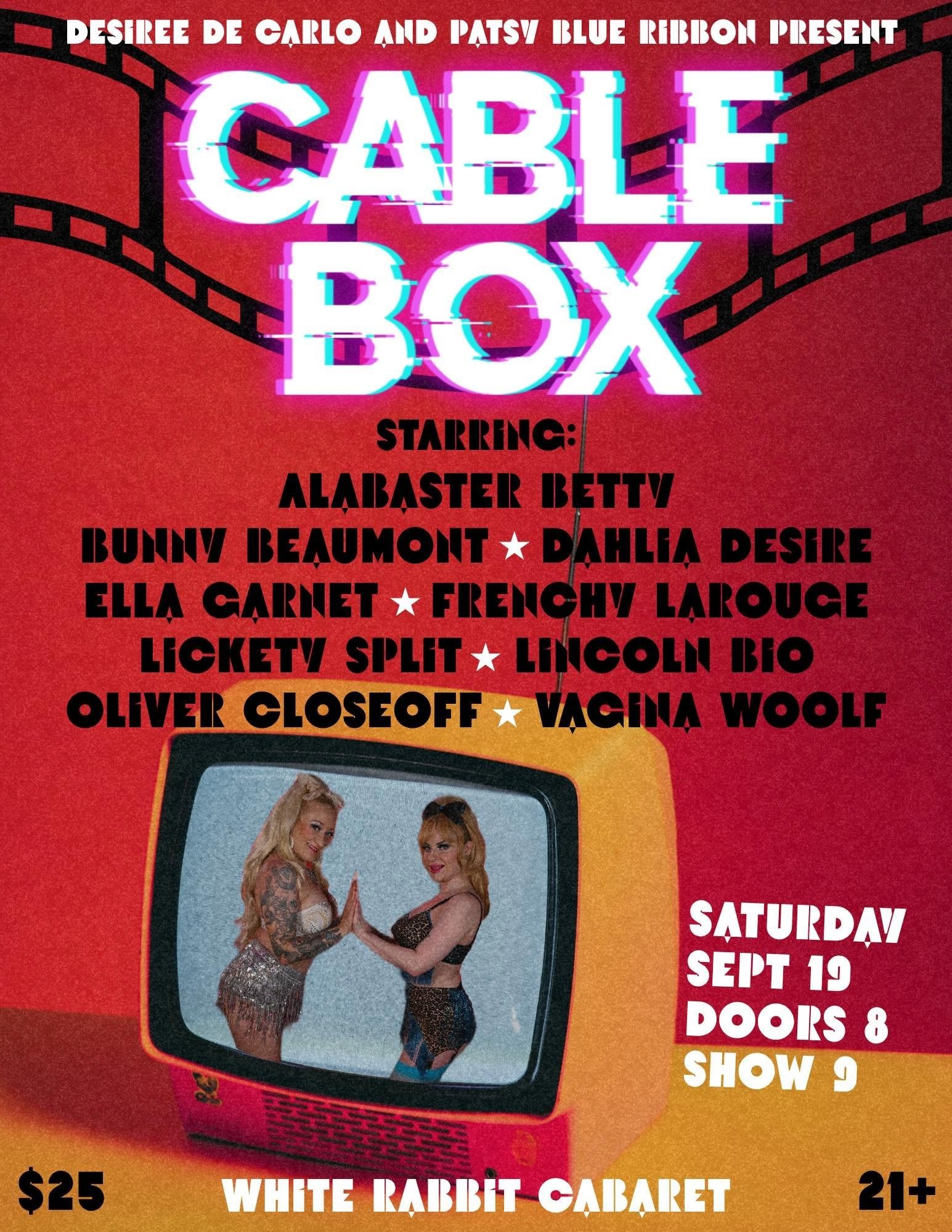 Cable Box presented by Desiree DeCarlo and Patsy Blue Ribbon