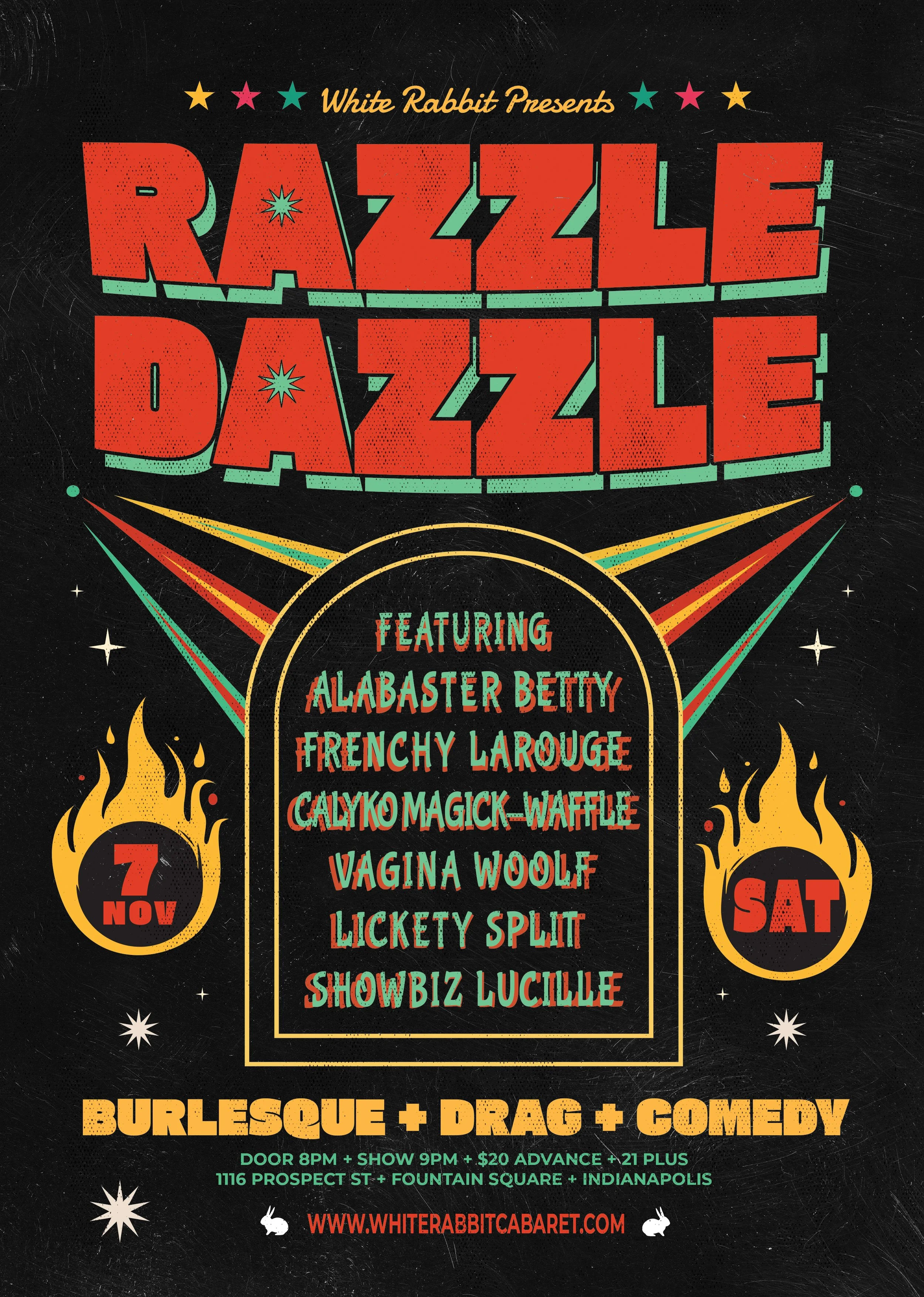 White Rabbit presents RAZZLE DAZZLE ~ A Burlesque & Drag Affair