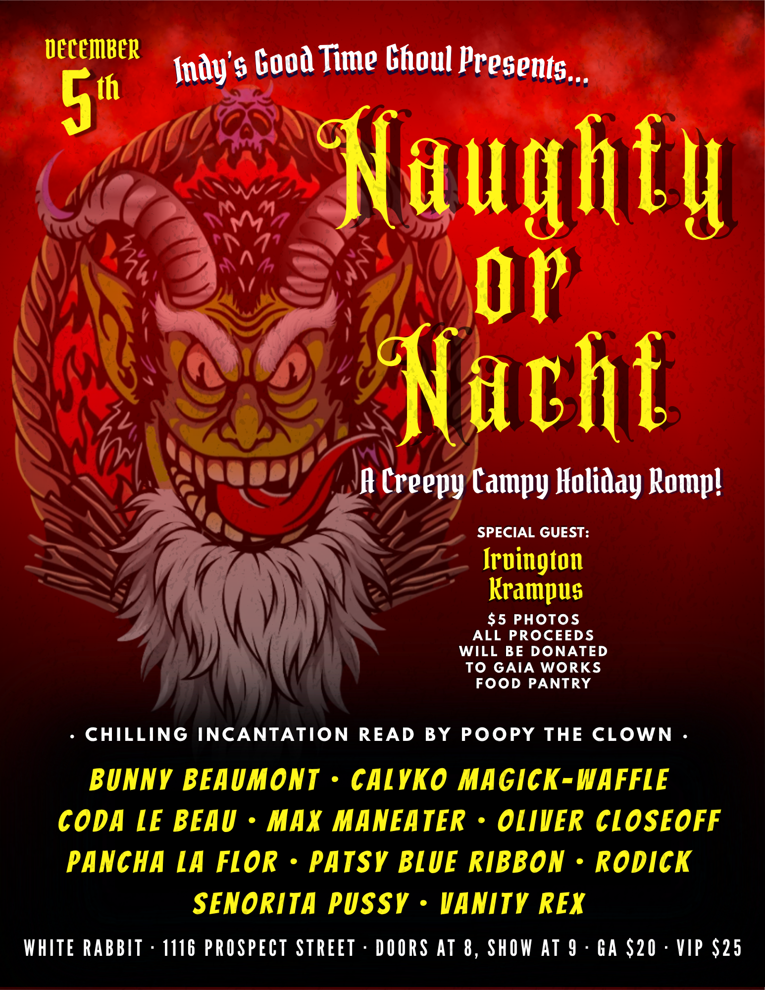 Naughty or Nacht (A CREEPY CAMPY HOLIDAY ROMP)