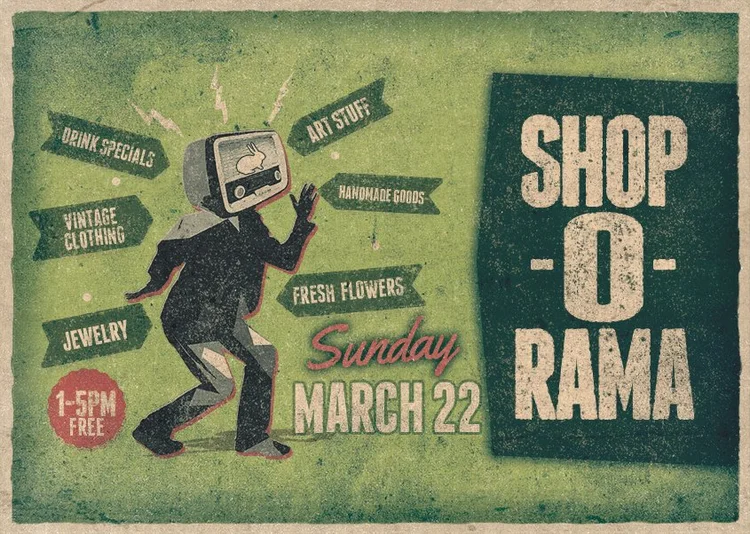 Shop O Rama Sign Shop-O-Rama Market — The White Rabbit Cabaret