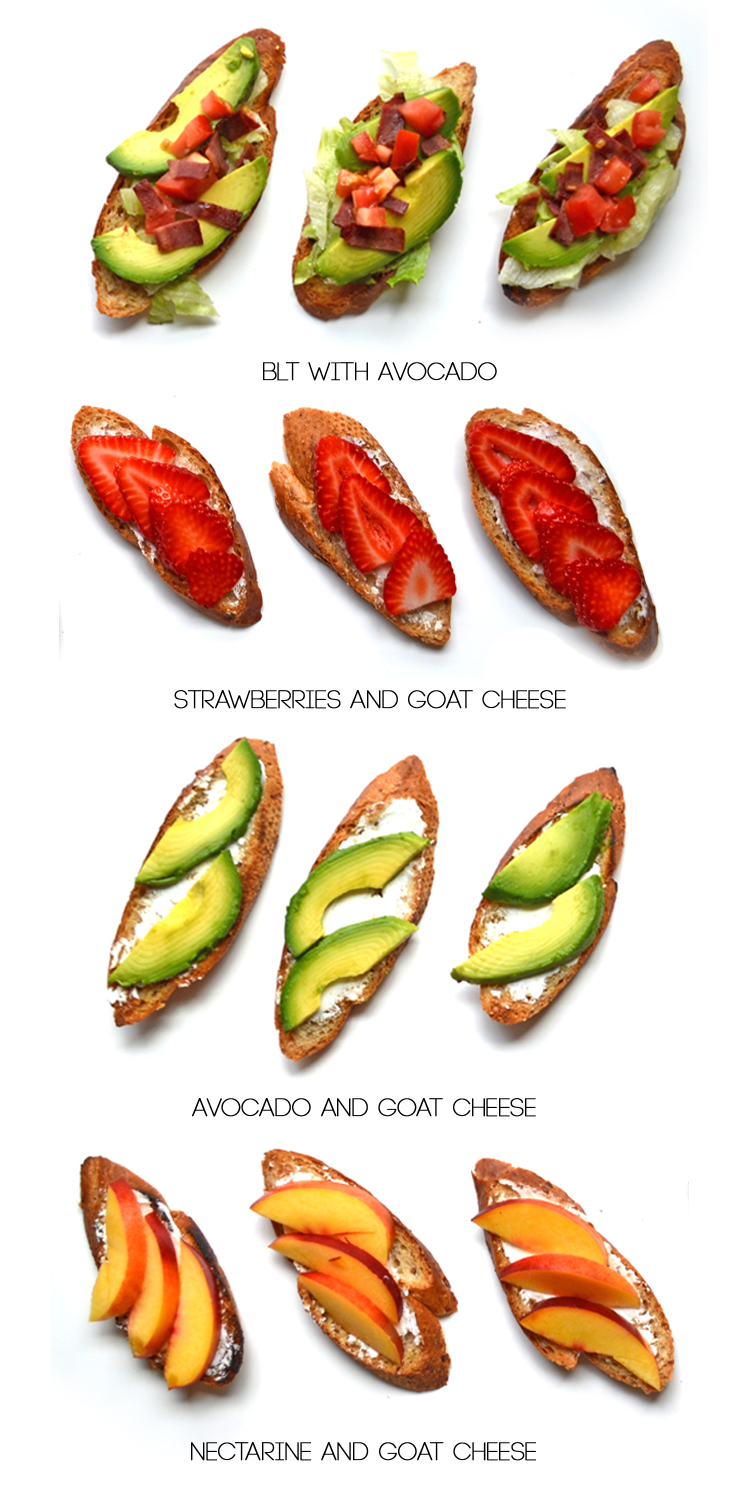 Crostinis are so yummy and so easy to throw together. 