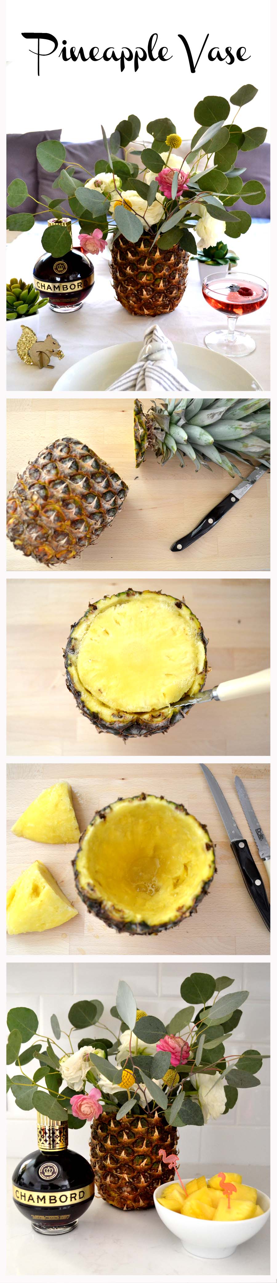 Fun and easy DIY flower arrangement.