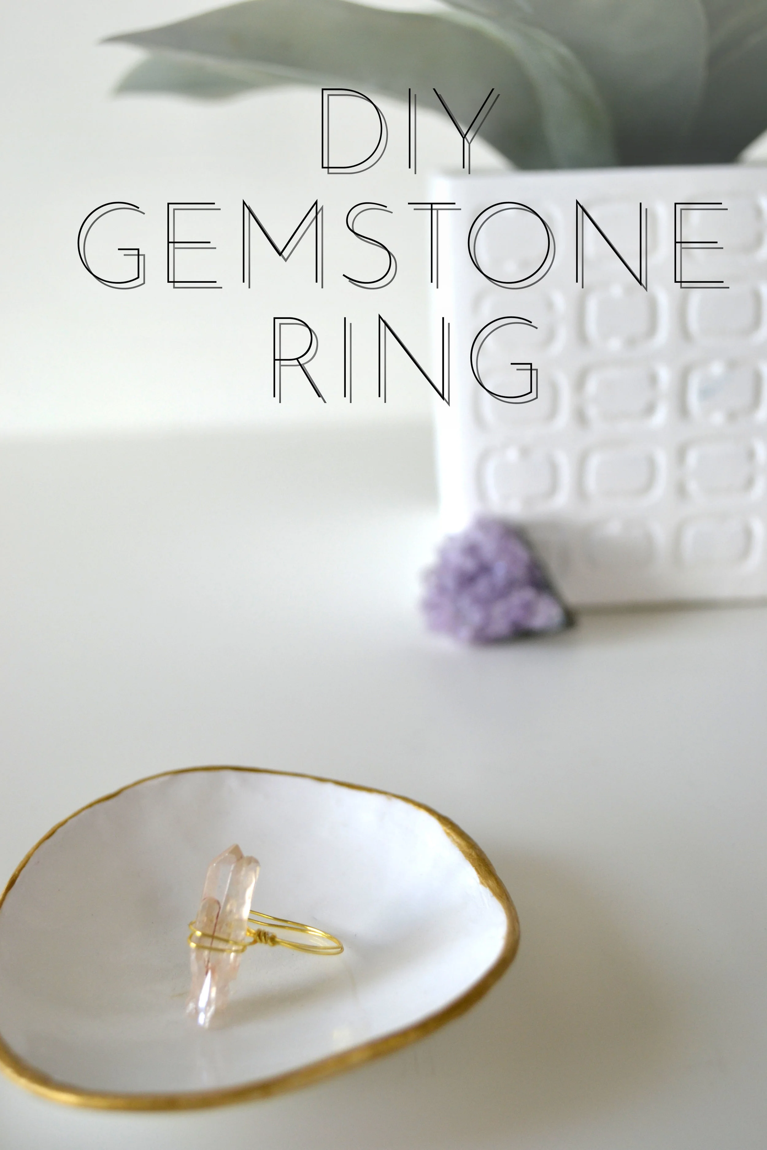 DIY Quartz Ring