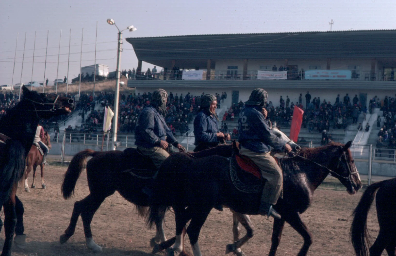 Wrestlemania on Horseback