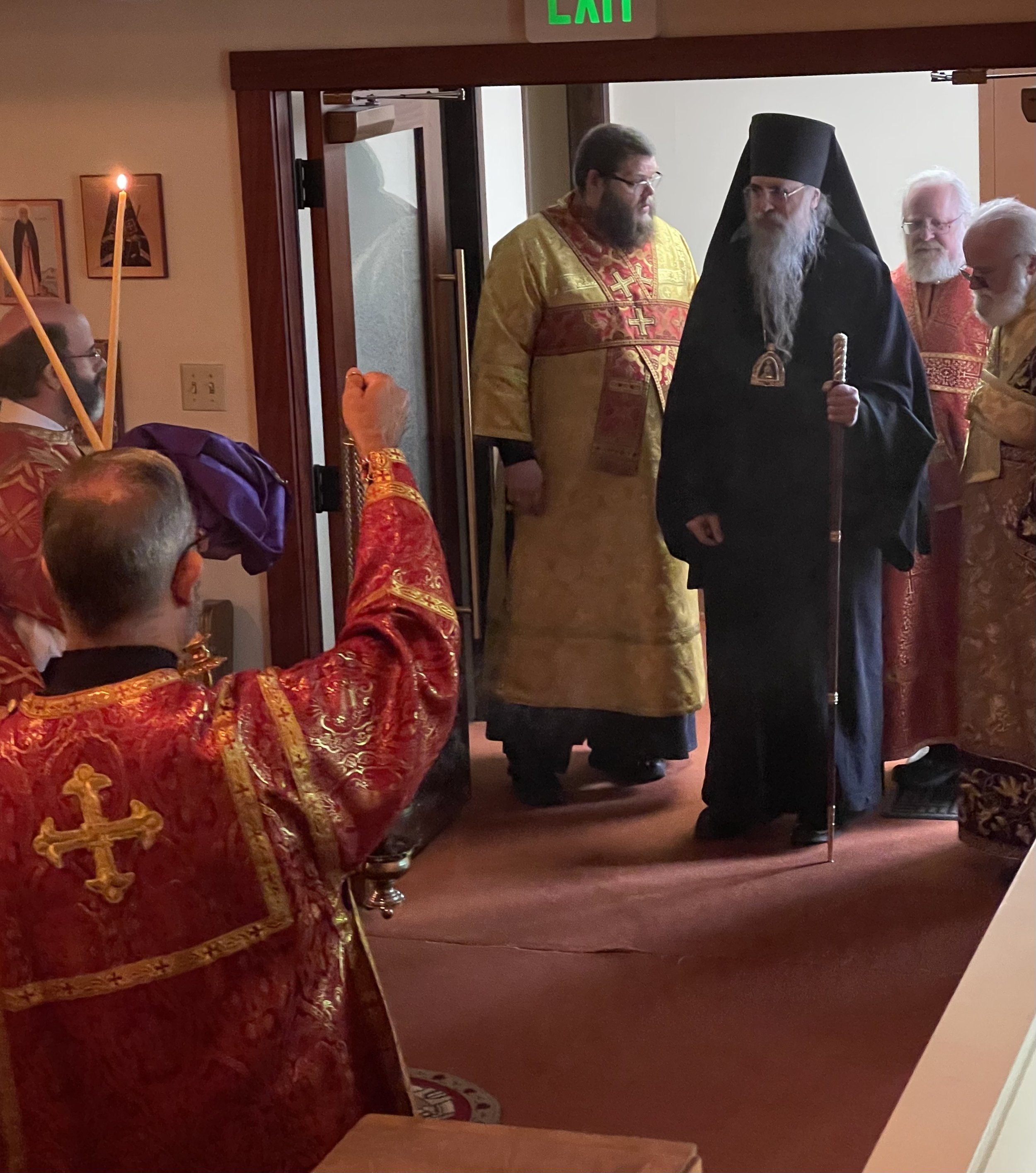 Visit of Bishop Alexei, 2023