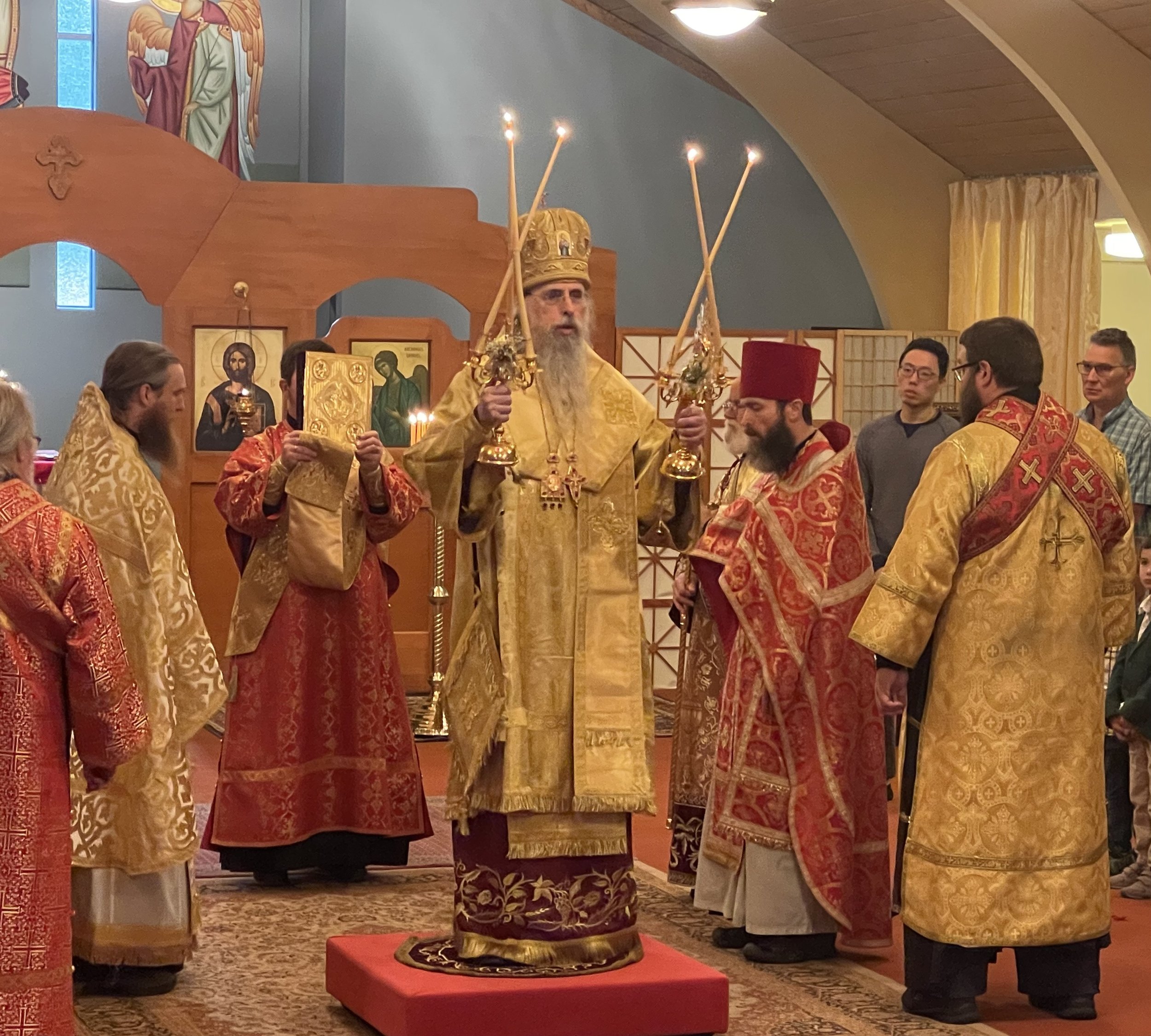 Visit of Bishop Alexei, 2023