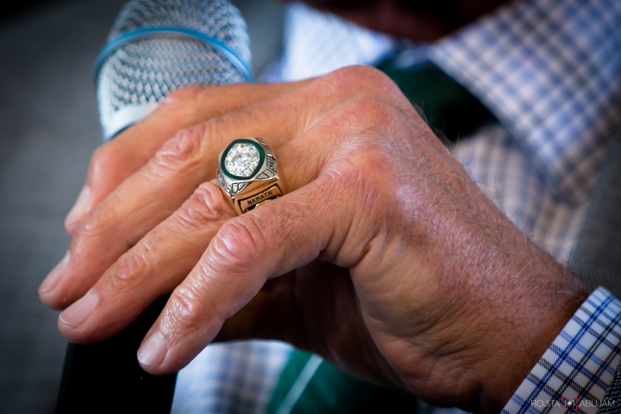 JOE NAMATH'S Super Bowl Ring.