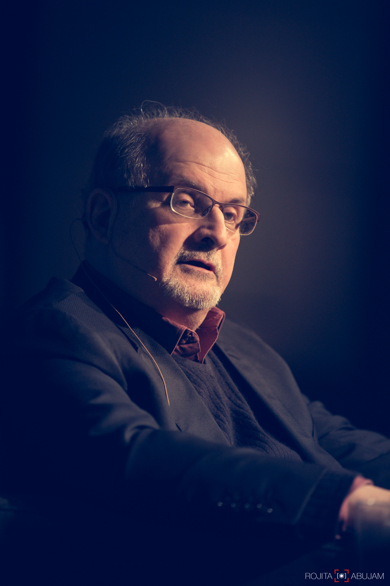 SALMAN RUSHDIE - Author, Midnight's Children.