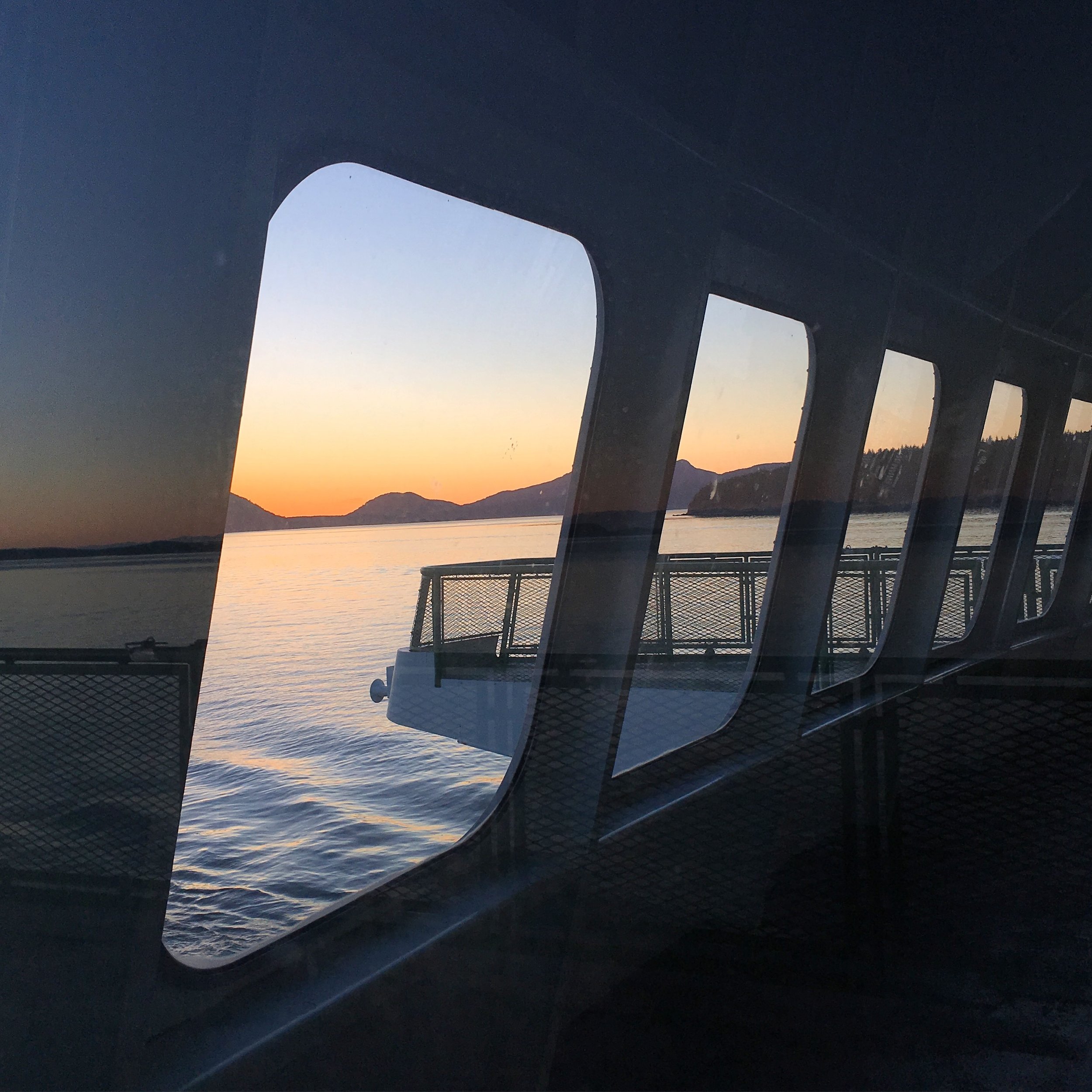 Ferry to Orcas, WA