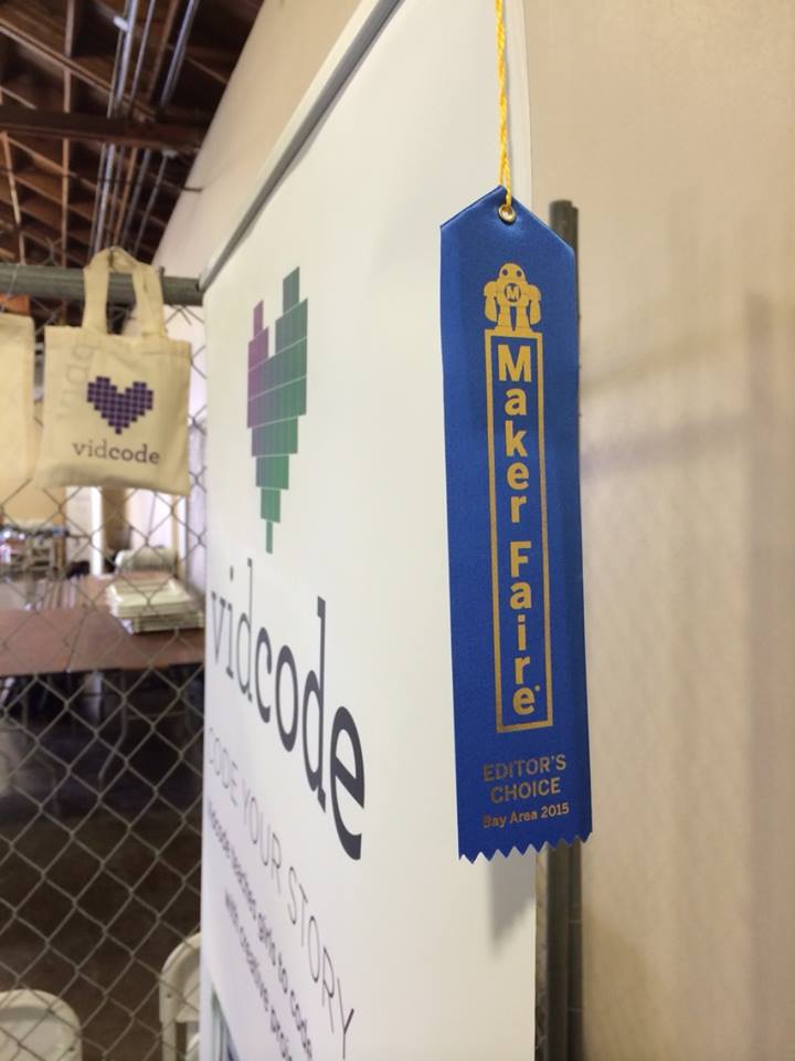 Blue ribbon Maker Faire Bay Area