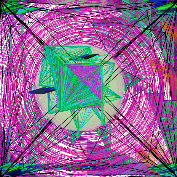 One of many Processing sketches I made while at camp