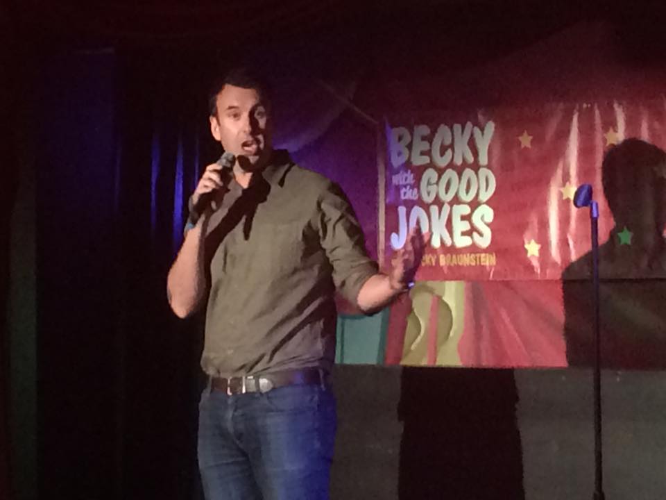 Matt Braunger doing a surprise guest set at the show!