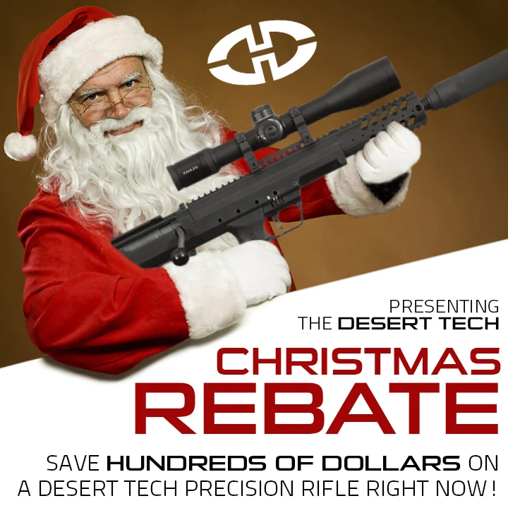 Desert Tech Christmas Rebate
