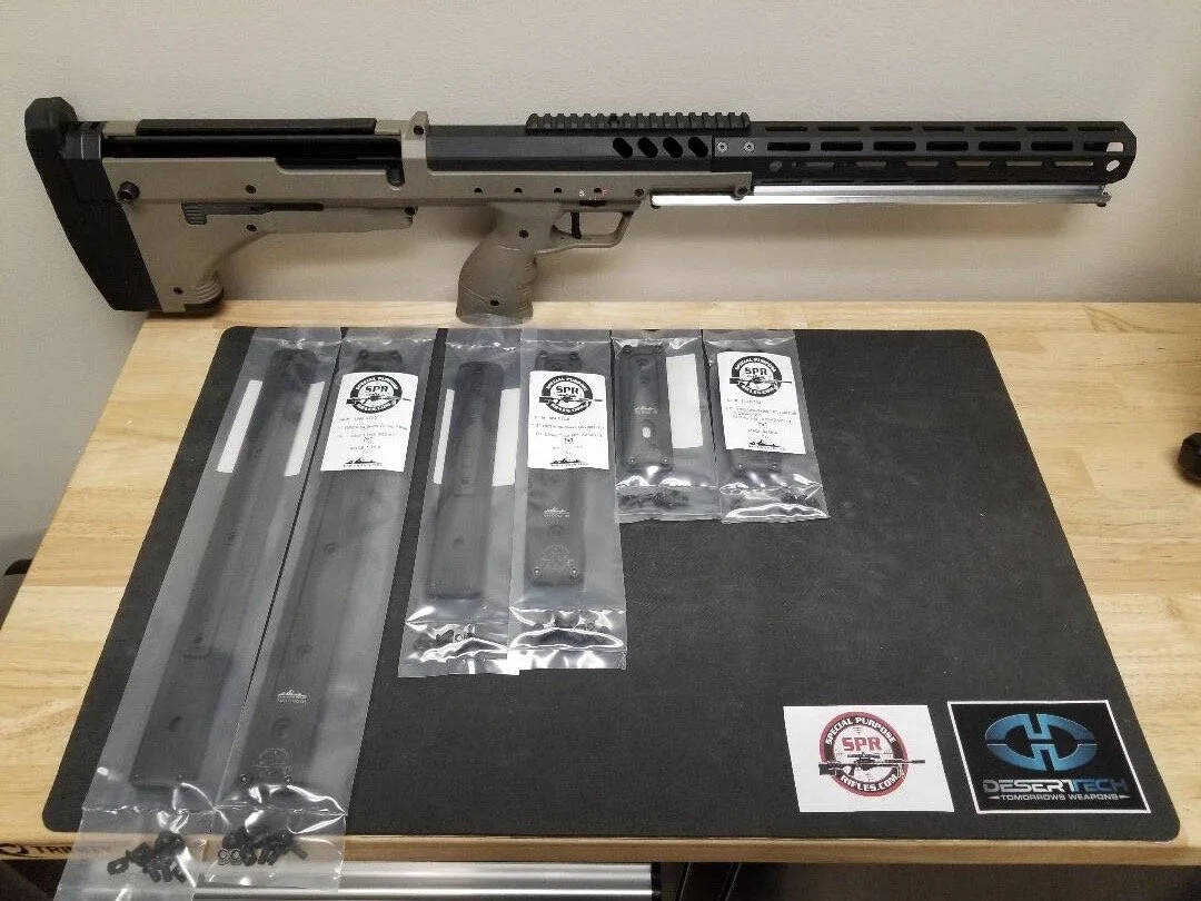 Desert Tech A2 model RRS 1.5" Rails by Sawtooth Rifles