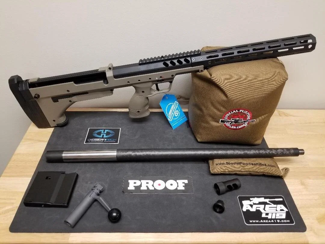 SEMTECH HALO& DESERT TECH DT-SR サイレンサー2個 Desert Tech SRS-A2 Proof Research Carbon Fiber Rifle Package
