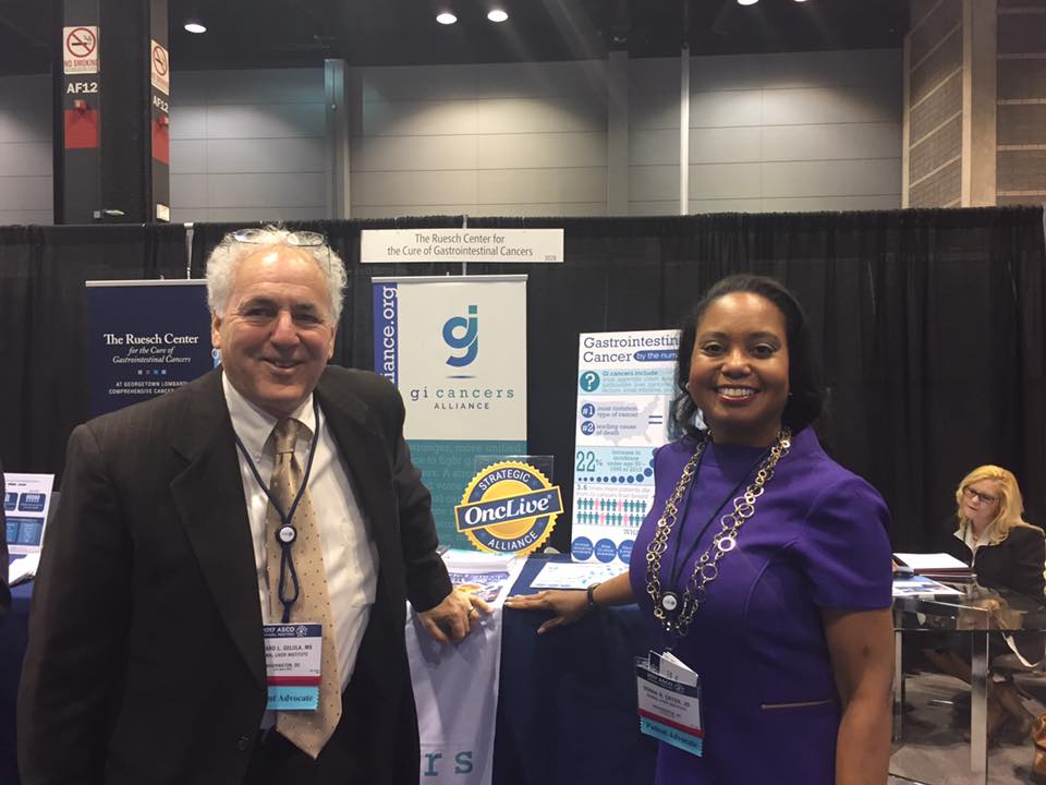 President & CEO, Donna Cryer, and COO, Richard Gelula, attending ASCO 2017