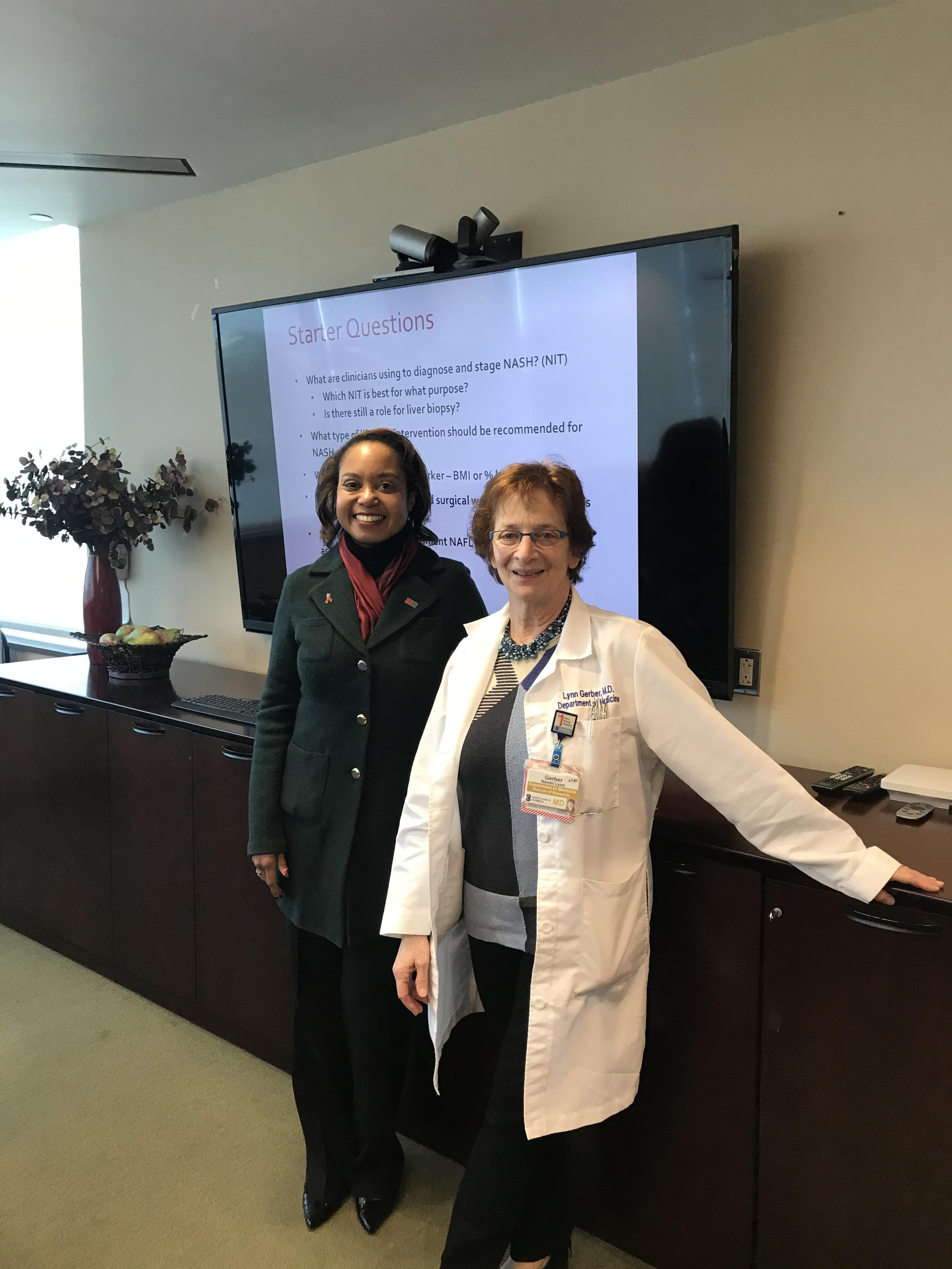  Exciting meeting with Dr. Lynn Gerber and the rest of the Beatty Liver &amp; Obesity Research Program team at Inova Fairfax Hospital. Many opportunities to collaborate on patient-centric research!  