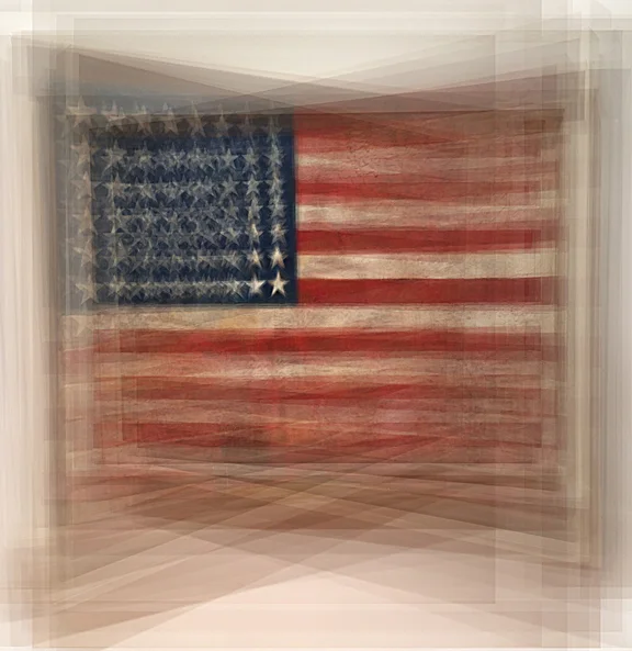 Multi Flag Jasper Johns MOMA