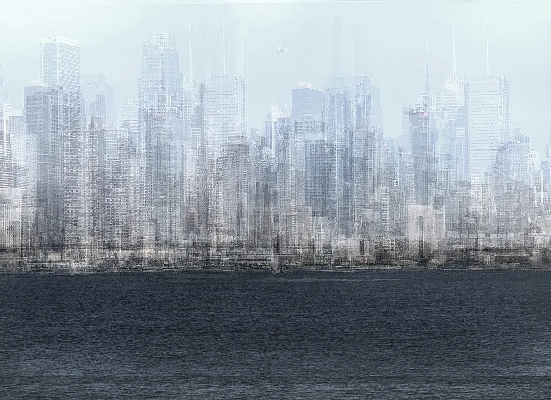 NYC Silver Skyline
