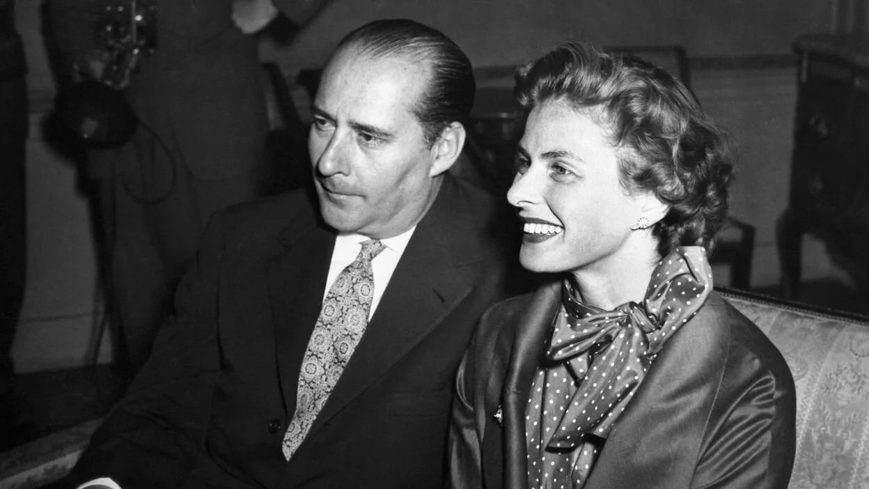 Roberto Rossellini e Ingrid Bergman