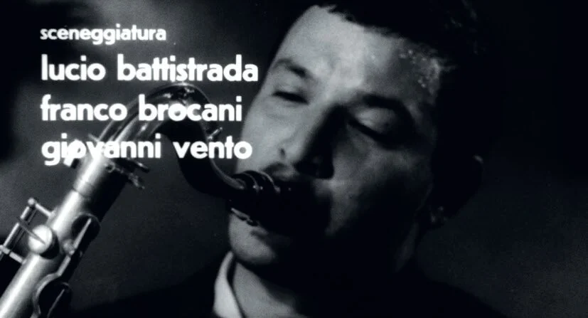 Il nero di Giovanni Vento, titoli di testa. Fotogramma
