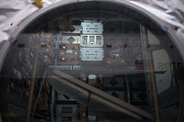 Dedicated to the pioneers - in space
.
.
.
.
This is an internal view of the #Endeavour #SpaceShuttle. 
They used to call it a &ldquo;brick&rdquo; when it was time to make it land back on earth. I&rsquo;m still mesmerized when I think of how challeng