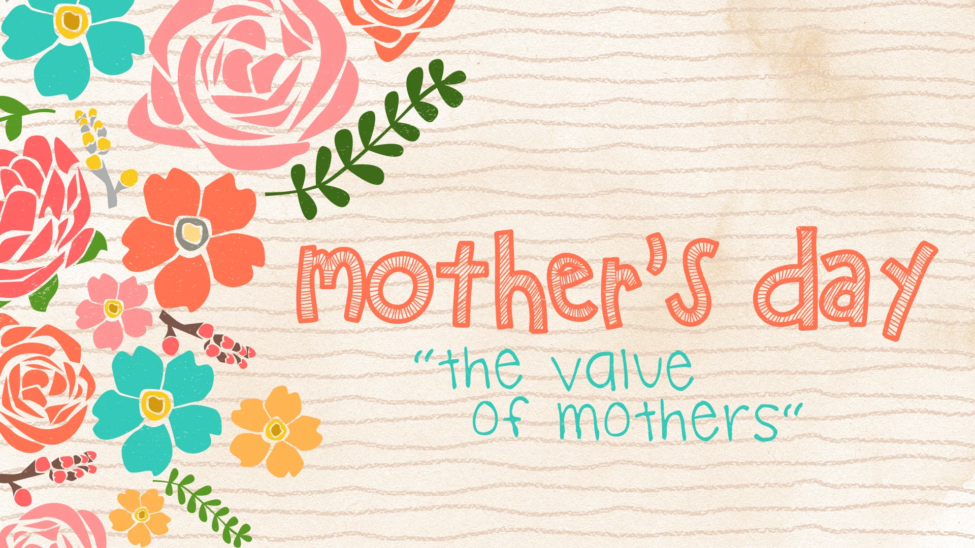 The Value of Mothers