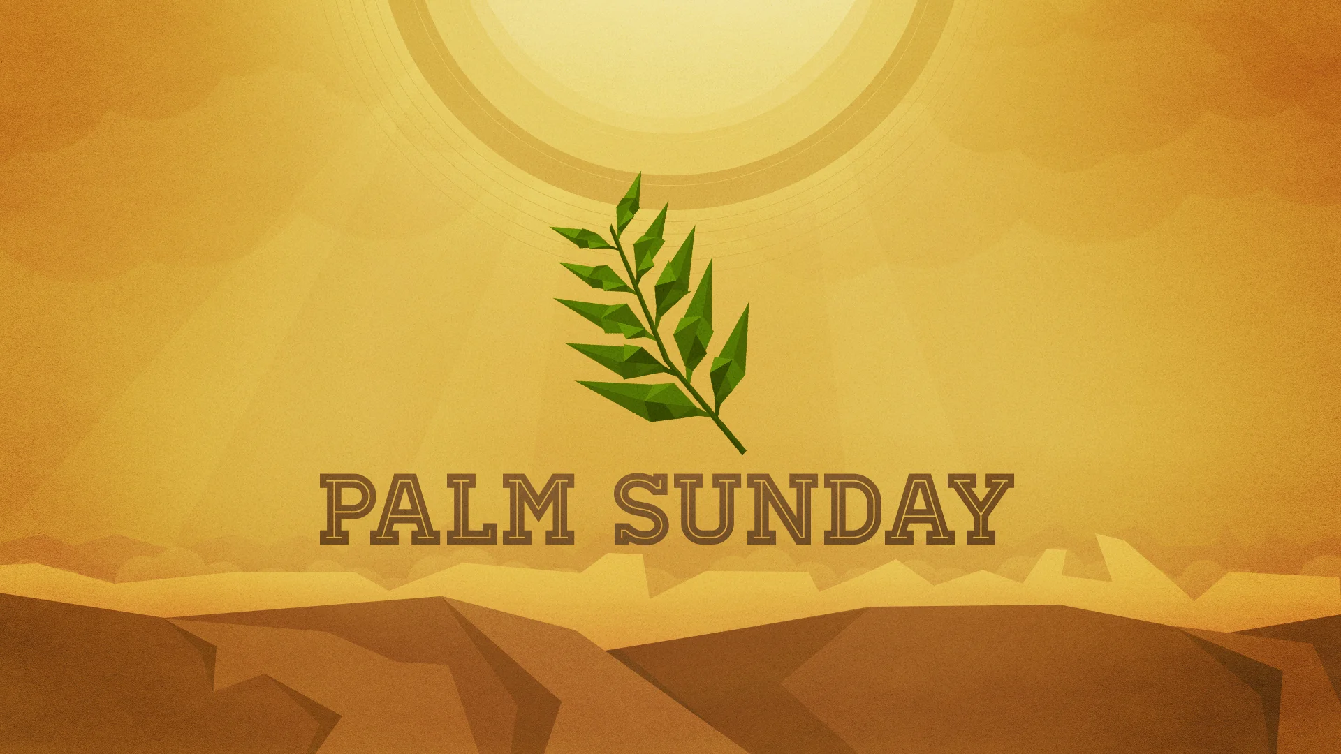Palm Sunday