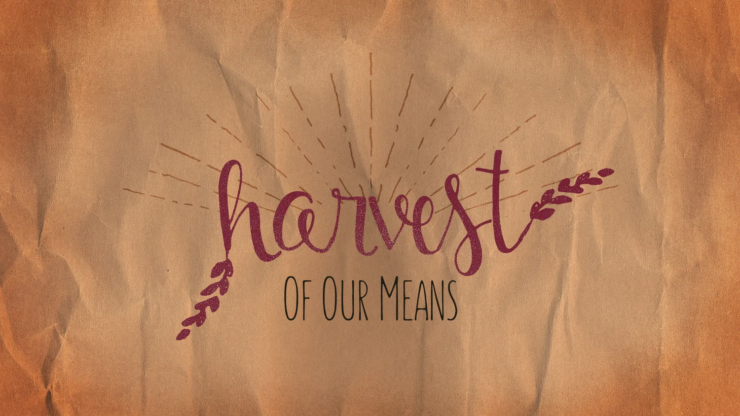 Harvest... of Our Means episode artwork