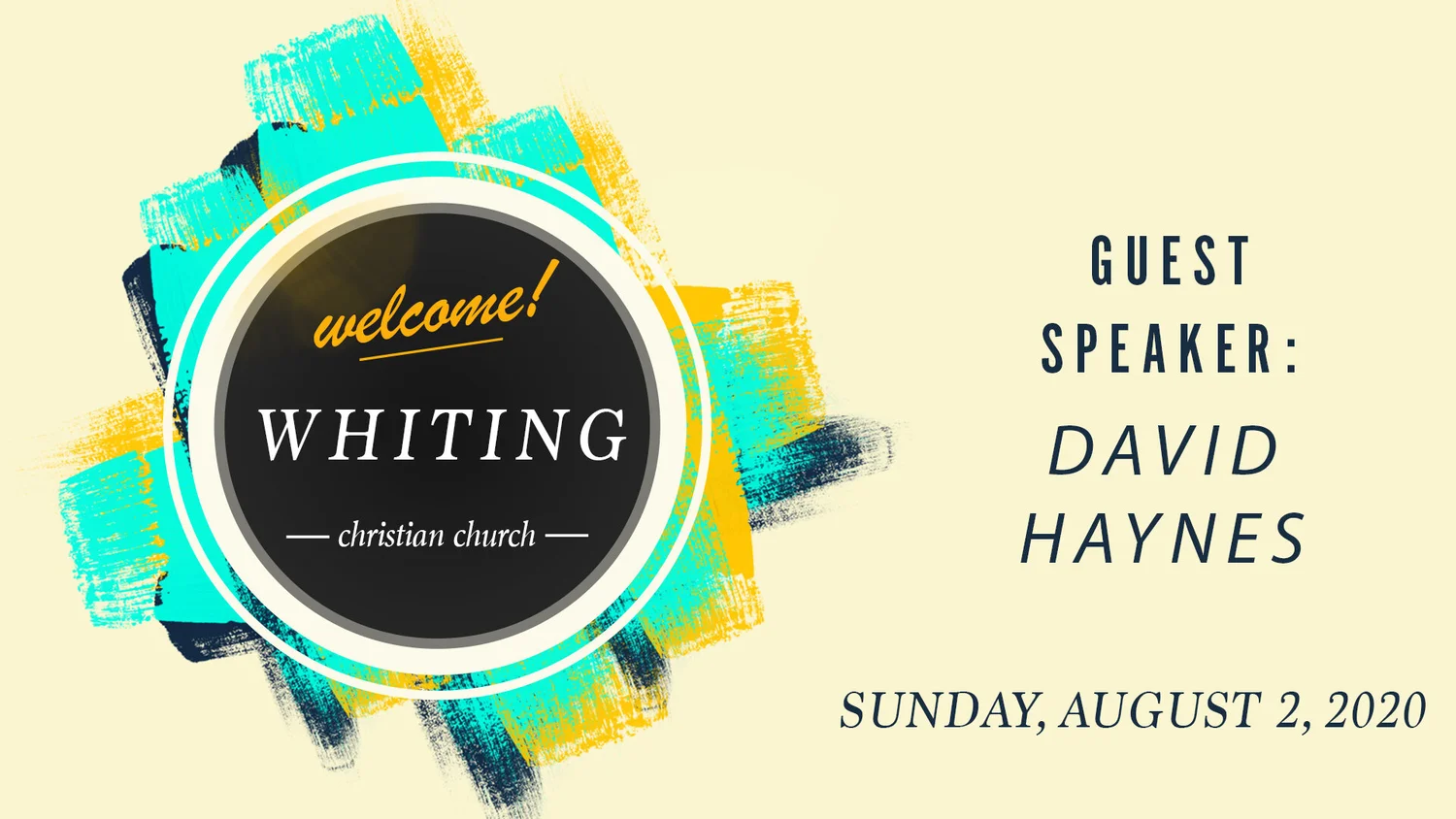Guest Speaker: David Haynes episode artwork