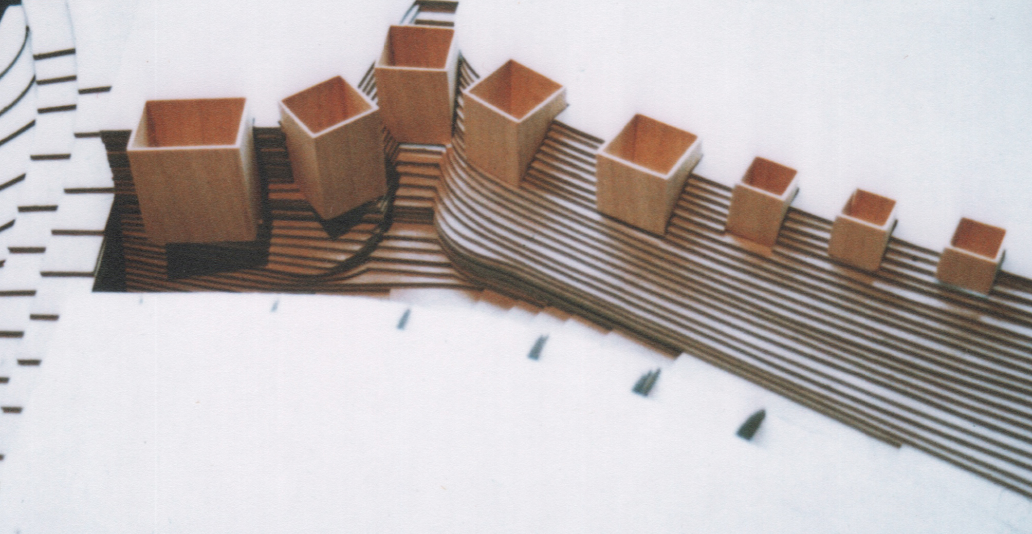 Slope stabilization and landfill retention are requirements of each building- none are sited atop the plateau.