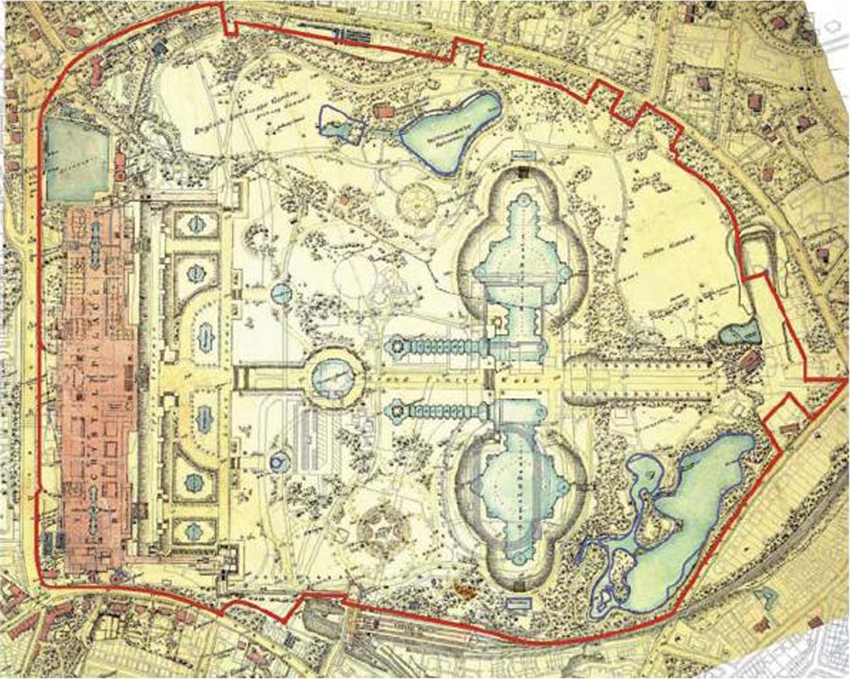 Original Plan of the Sydenham Site (1864)